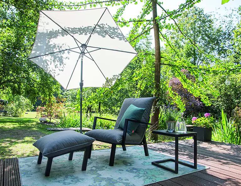 Siena Garden Mittelstockschirm Avio olive Ø 250 cm