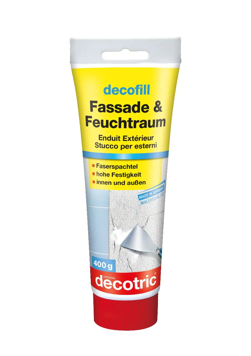 Decotric Decofill Fassade und Feuchtraum-Spachtel 400 g