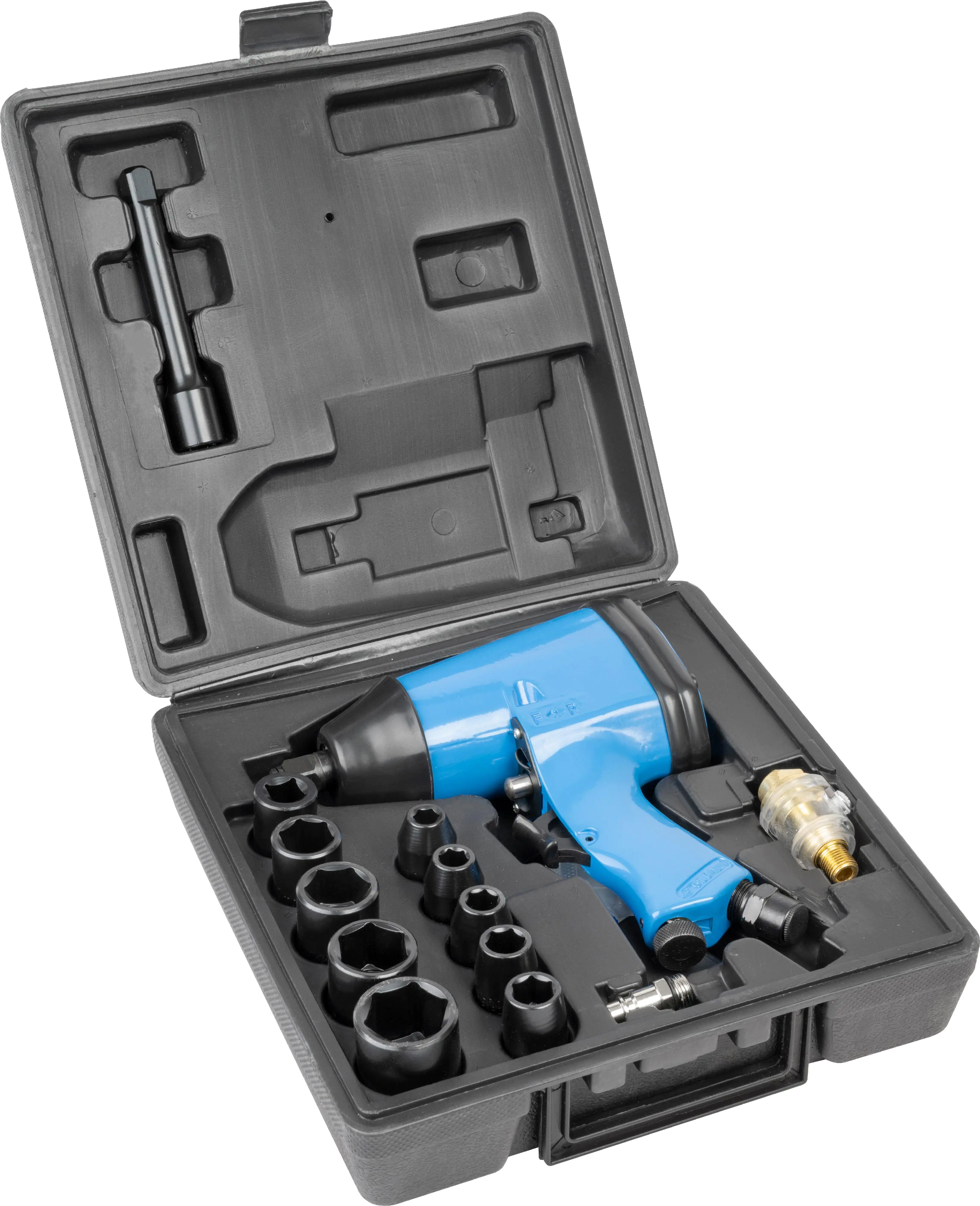 Güde Druckluft Schlagschrauber-Satz 1/2 inkl. 10 Stecknüssen Güde Druckluft Schlagschrauber-Satz 1/2 inkl. 10 Stecknüssen