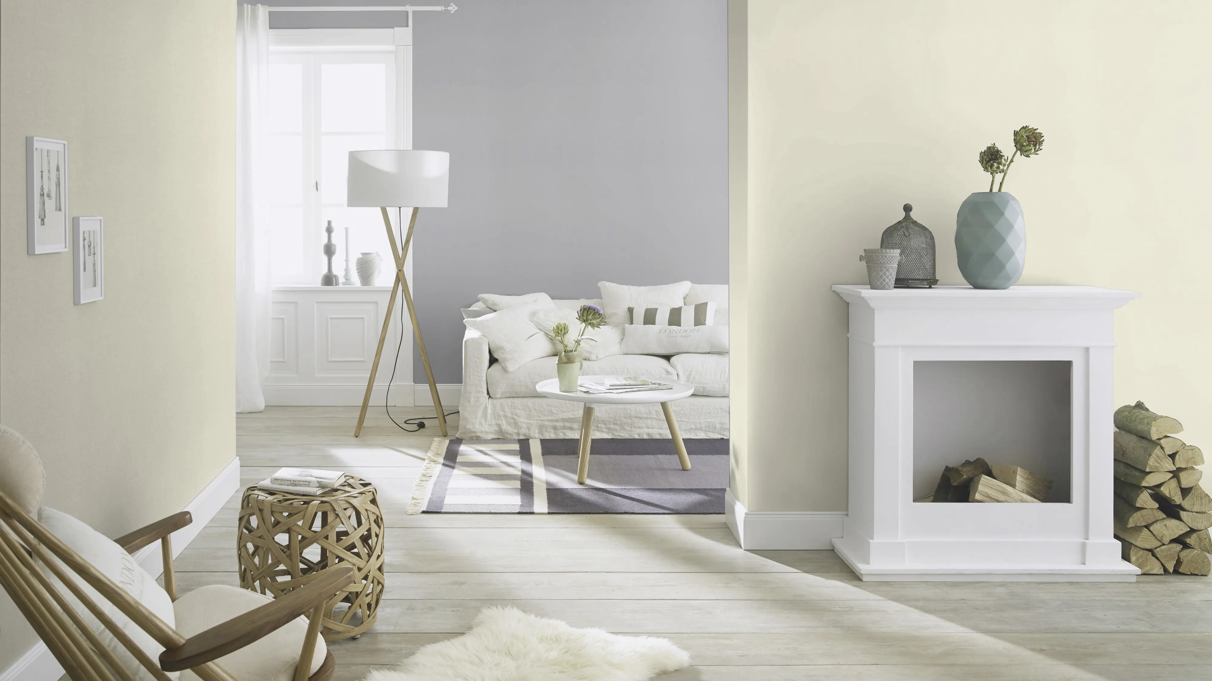 Rasch Vliestapete Uni Glitzer grau 10,05 x 0,53 m