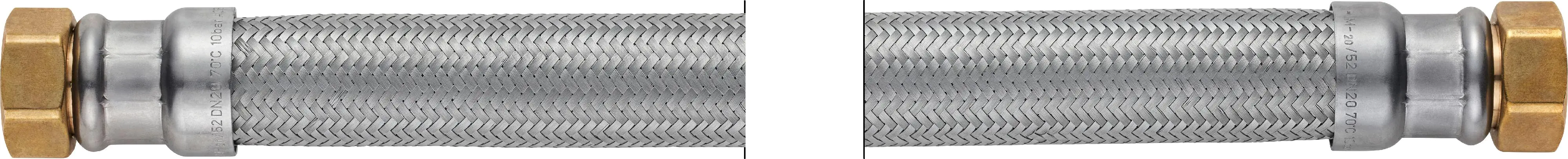 Techline NT Panzerschlauch IG 3/4" x IG 3/4", DN20, 100 cm