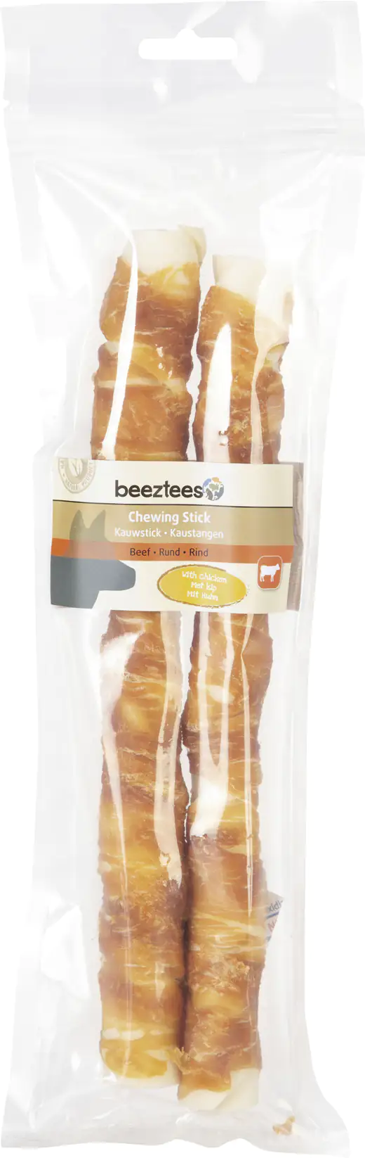 Beeztees Kaustick Huhn Hundesnack 25 cm 2 St. Beeztees Kaustick Huhn Hundesnack 25 cm 2 St.