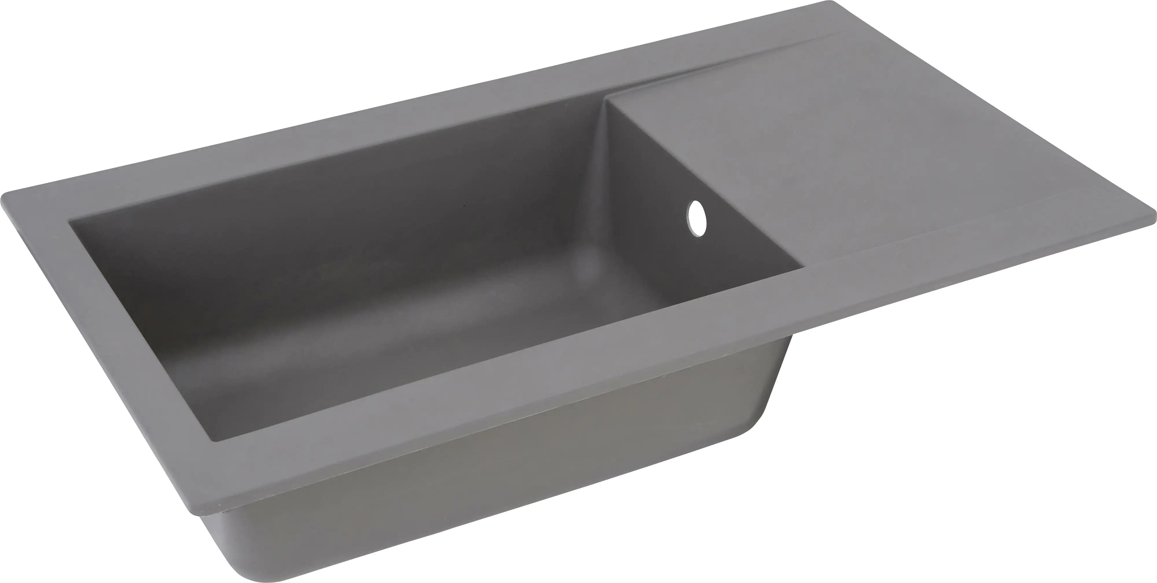 4260458245996_3102612 respekta Mineralite Einbauspüle 1 Becken Denver 86 x 50 cm 86 x 50 cm