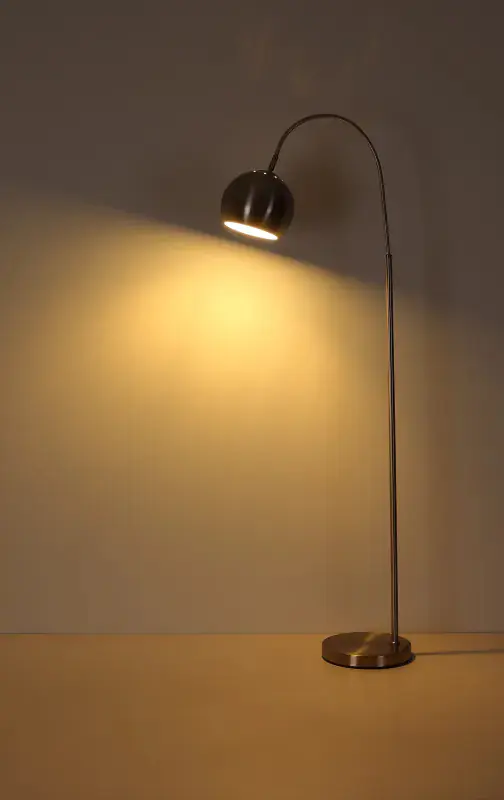 Globo Stehleuchte Benno 150 cm verchromt