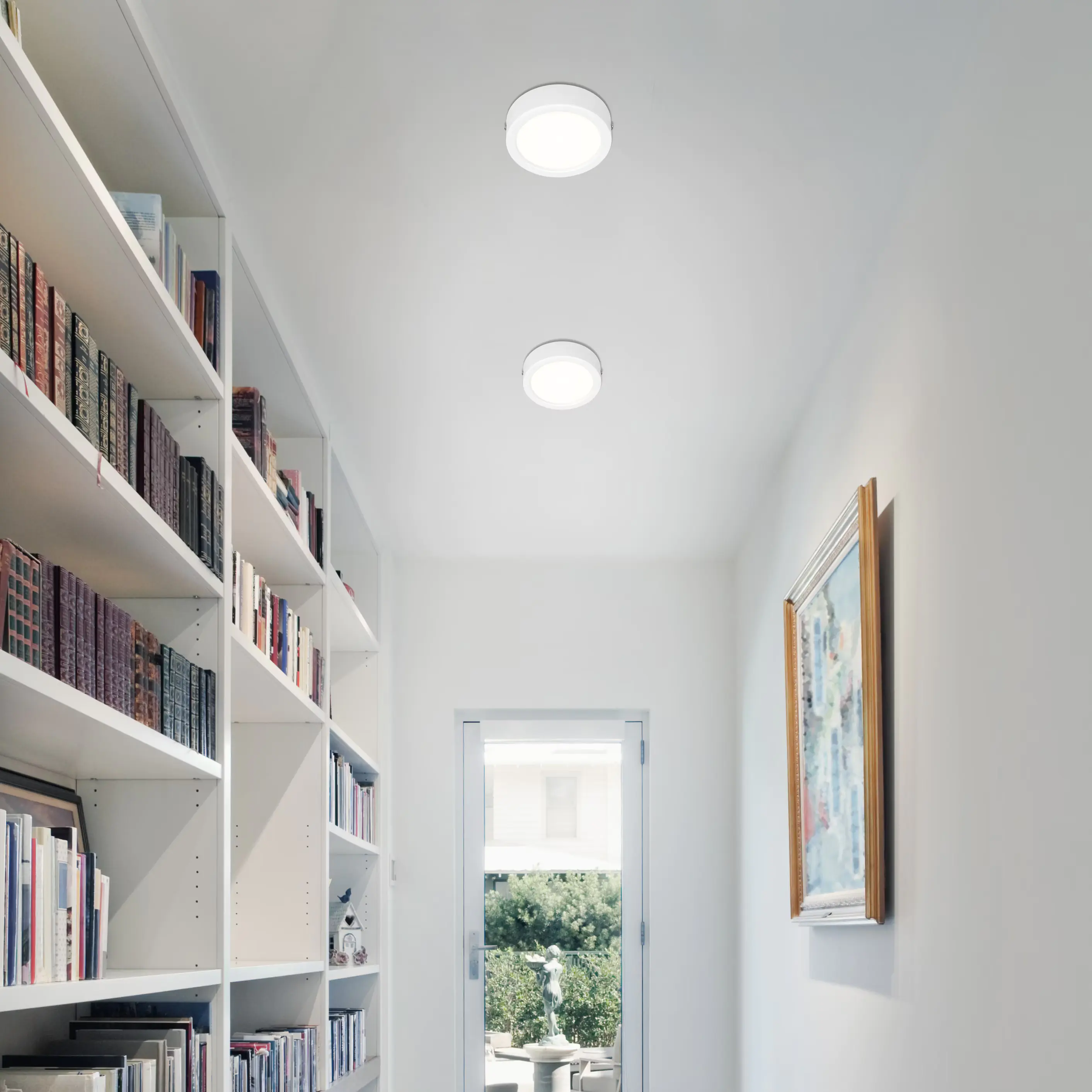 Di-Ka LED Aufbauleuchte Fire Ø 12 cm 7W, neutralweiß