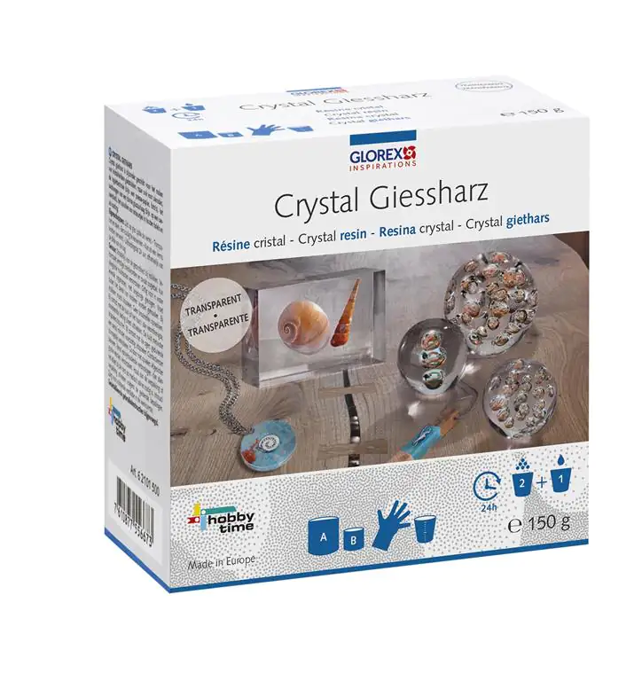 7610877556673 Glorex Crystal-Giessharz 150 g
