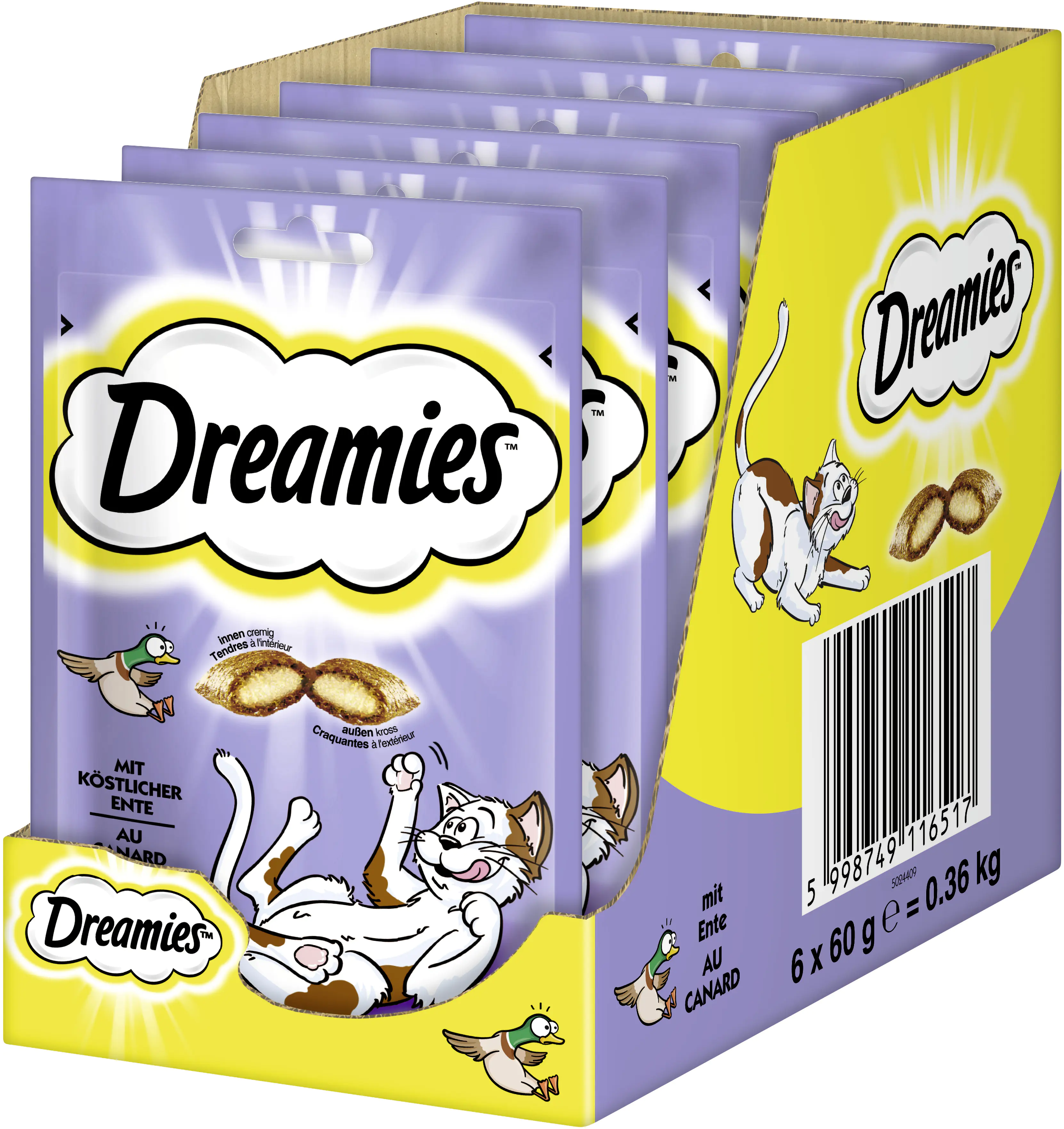 Dreamies Katzensnack Ente 60 g Dreamies Katzensnack Ente 60 g