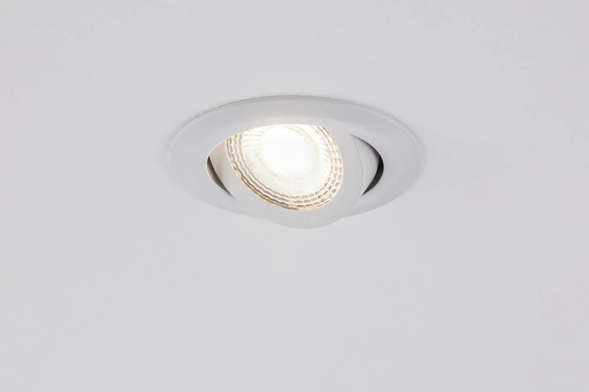 Paulmann LED Einbauleuchte 3er-Set weiß schwenkbar