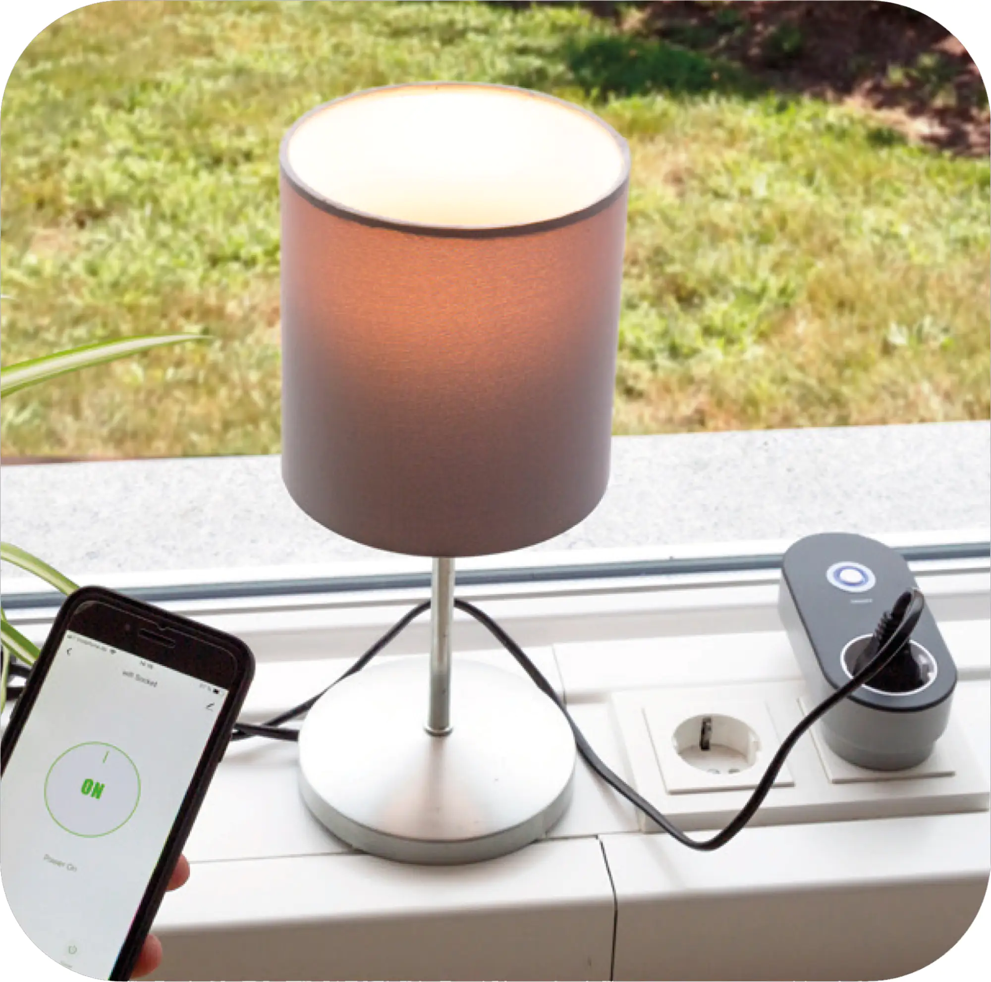 Ikra Bewässerungscomputer Wlan inkl. Wlan Gateway mit Steckdose