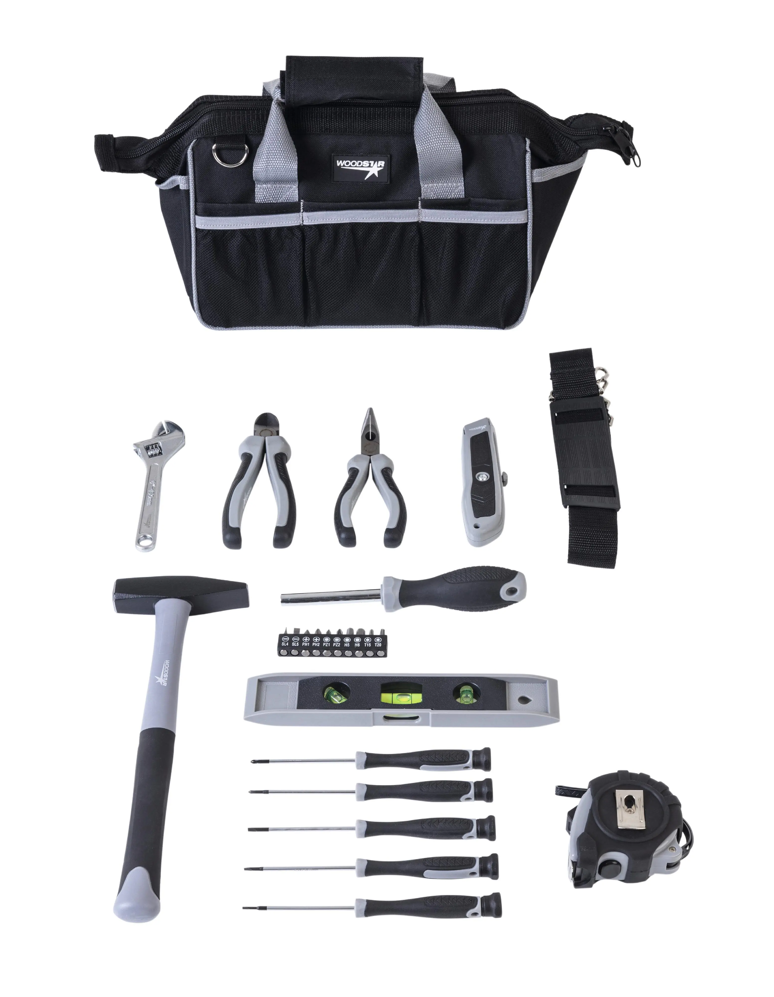 Woodster Werkzeugtasche WZT23 23-teilig