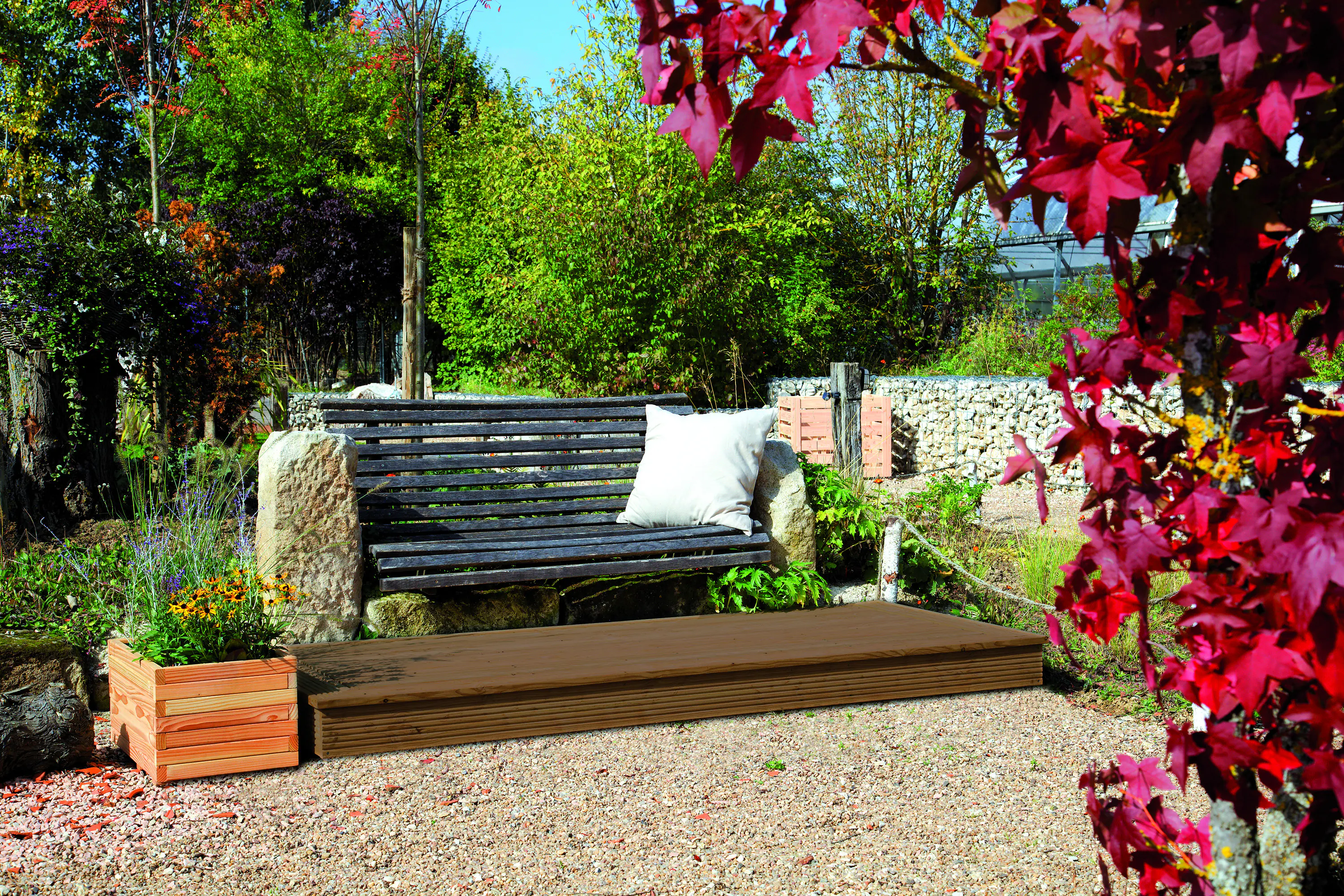 Rettenmeier Terrassendiele KDI teak 250 x 14,5 x 2,8 cm