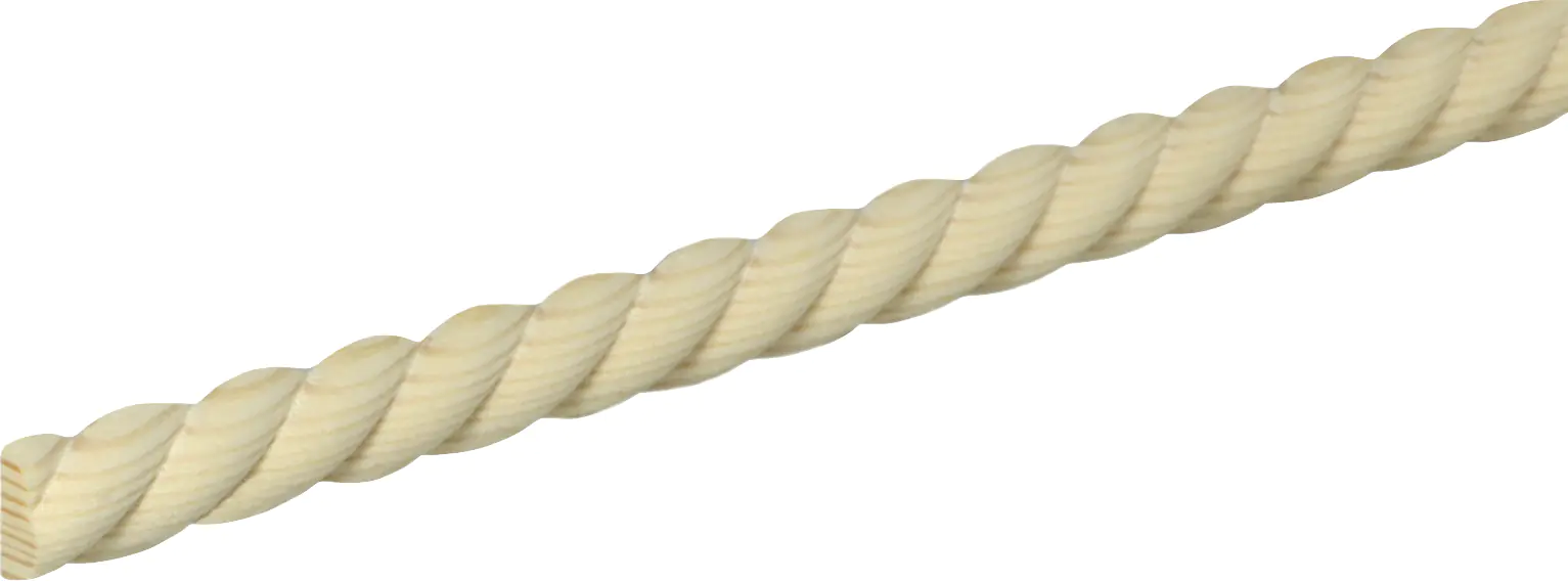 Zopfleiste D17/1/2 100 cm 16 x 7 mm