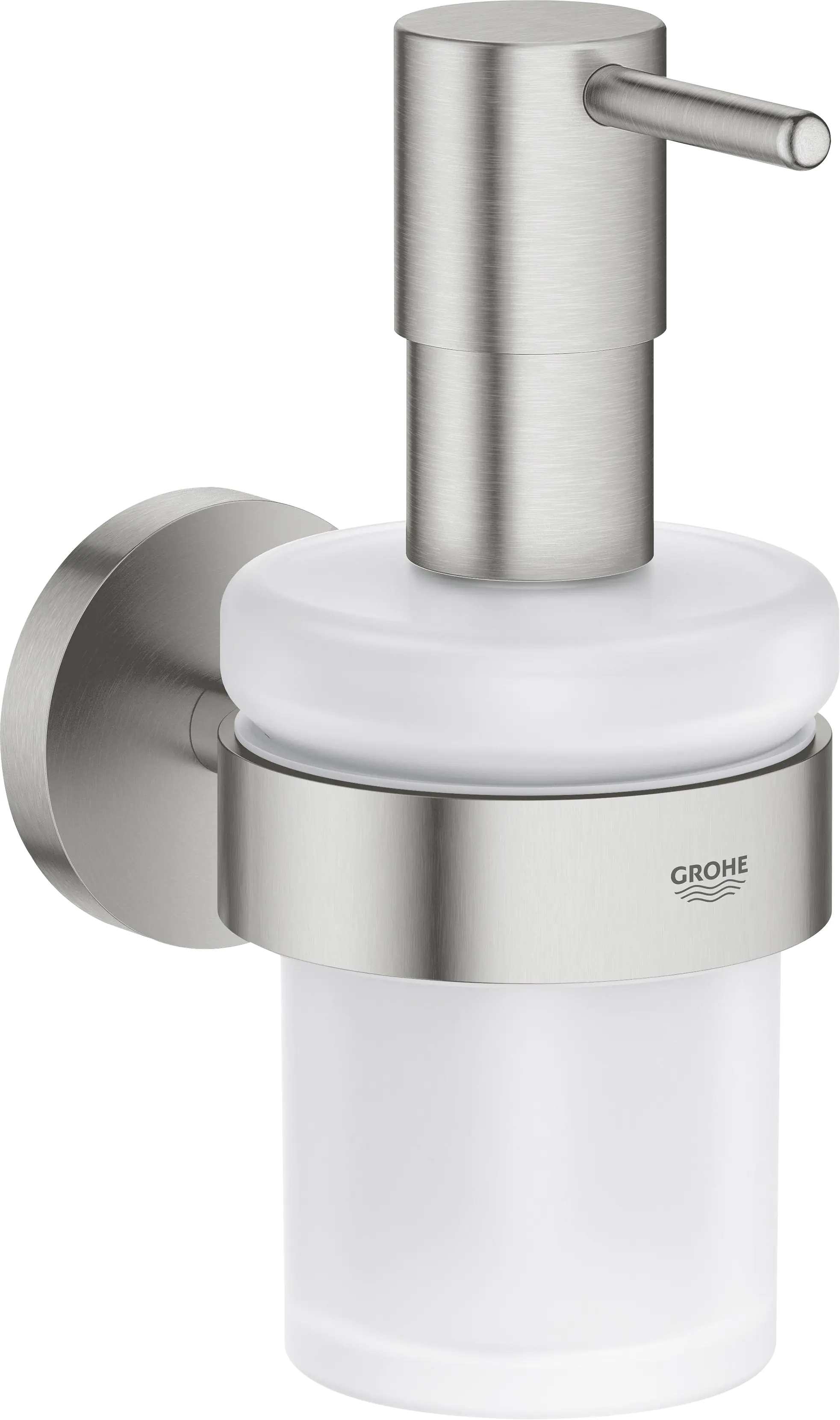 Grohe Start Seifenspender mit Halter supersteel 