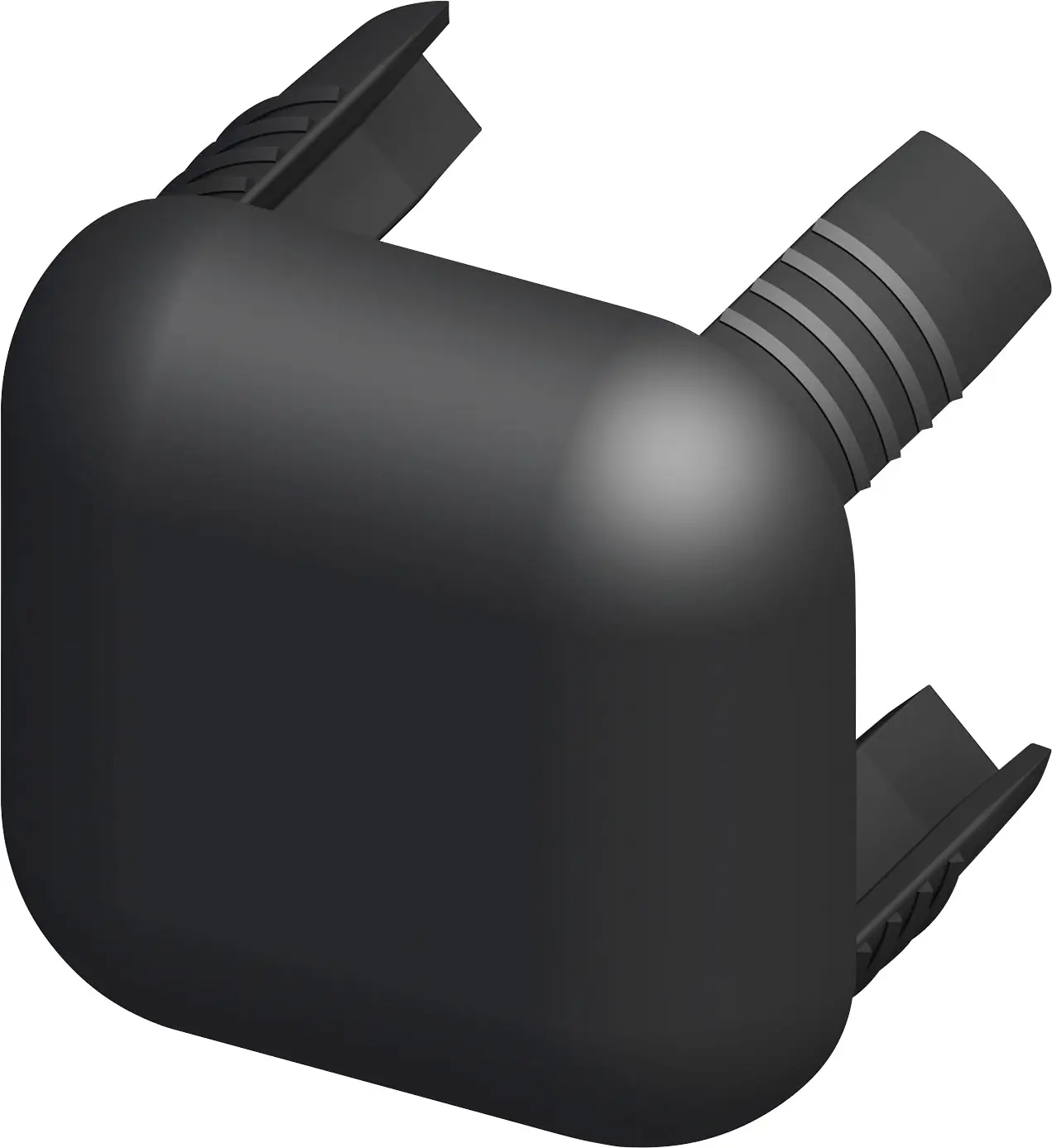 coaxis®-Abschlusskappe, rund 35.5 x 9.5 mm (Kunststoff) schwarz