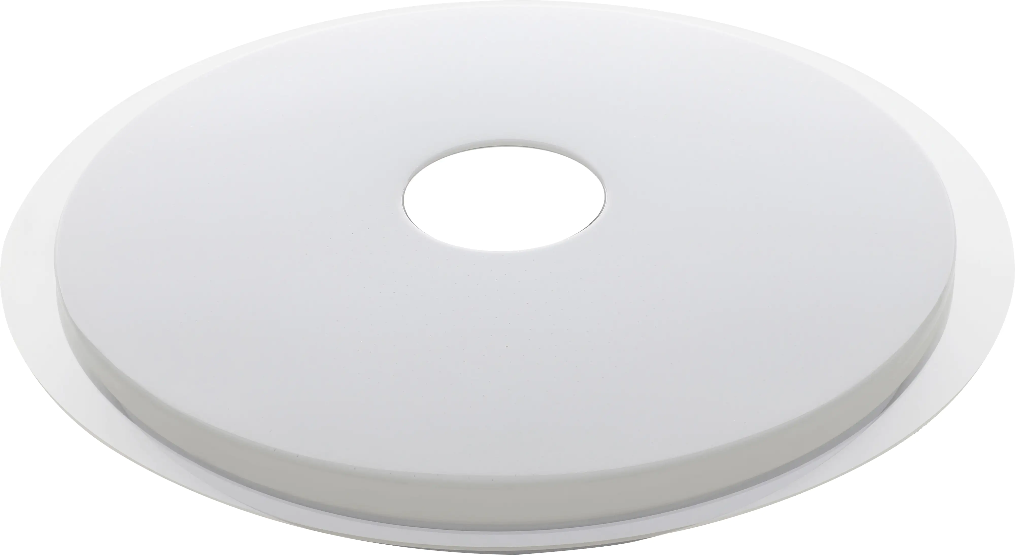 Eglo LED Deckenleuchte Igroka 1 weiß Ø 46,5 cm mit Kristalleffekt