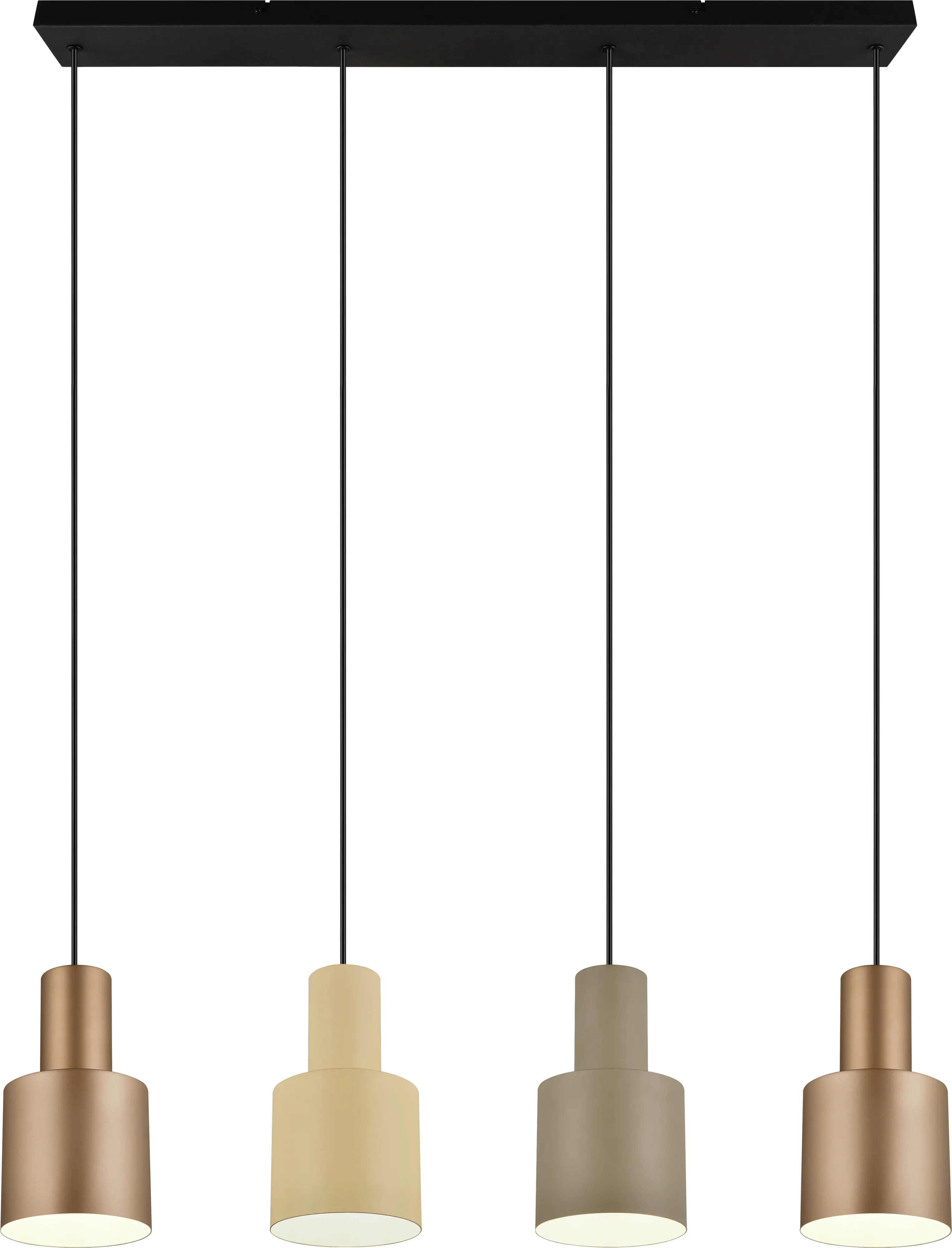 Trio Leuchten Pendelleuchte AGUDO Agudo E27 multicolor Metall