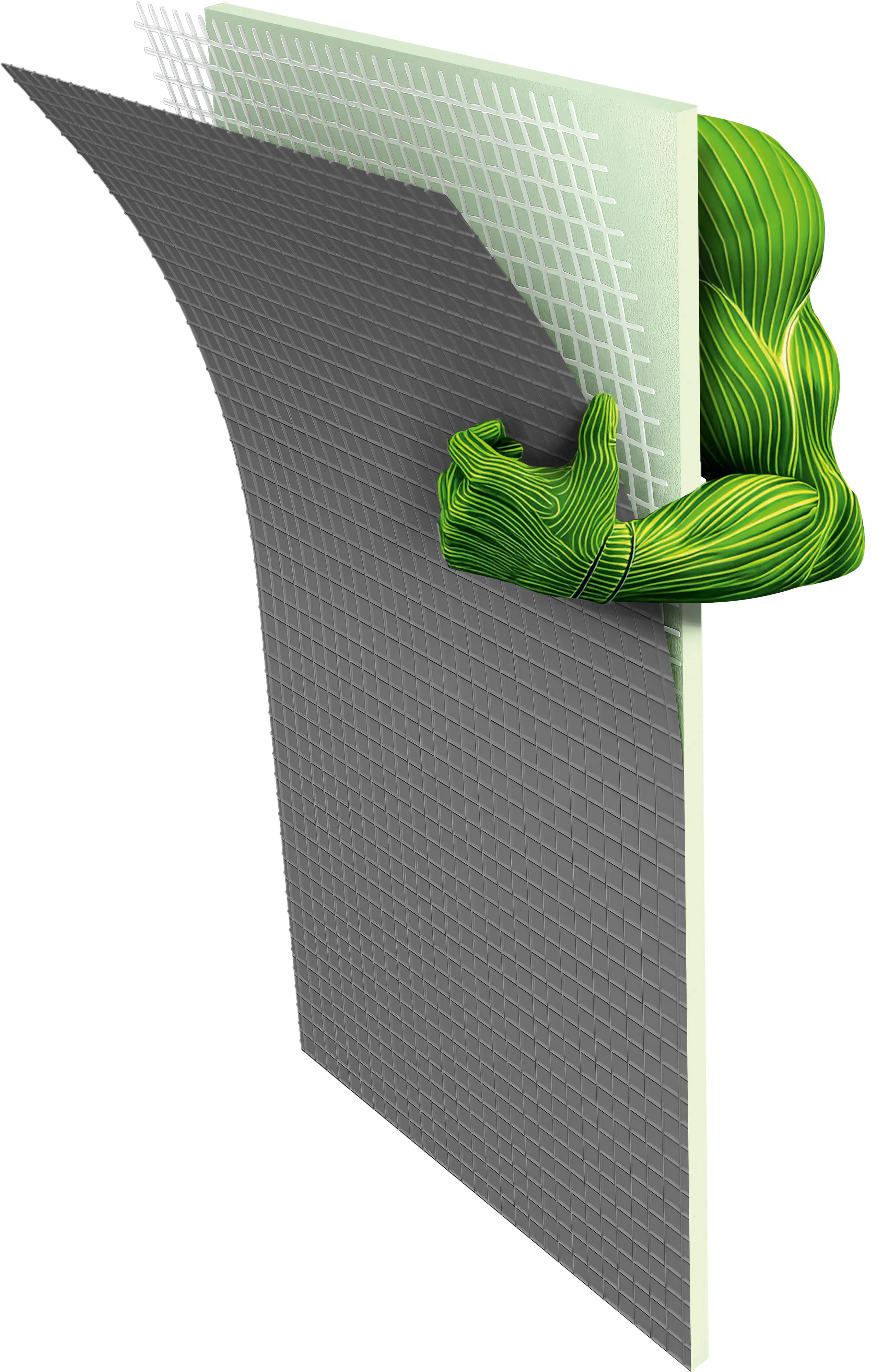 Ultament Bauplatte Do it Green 120 x 60 x 1 cm