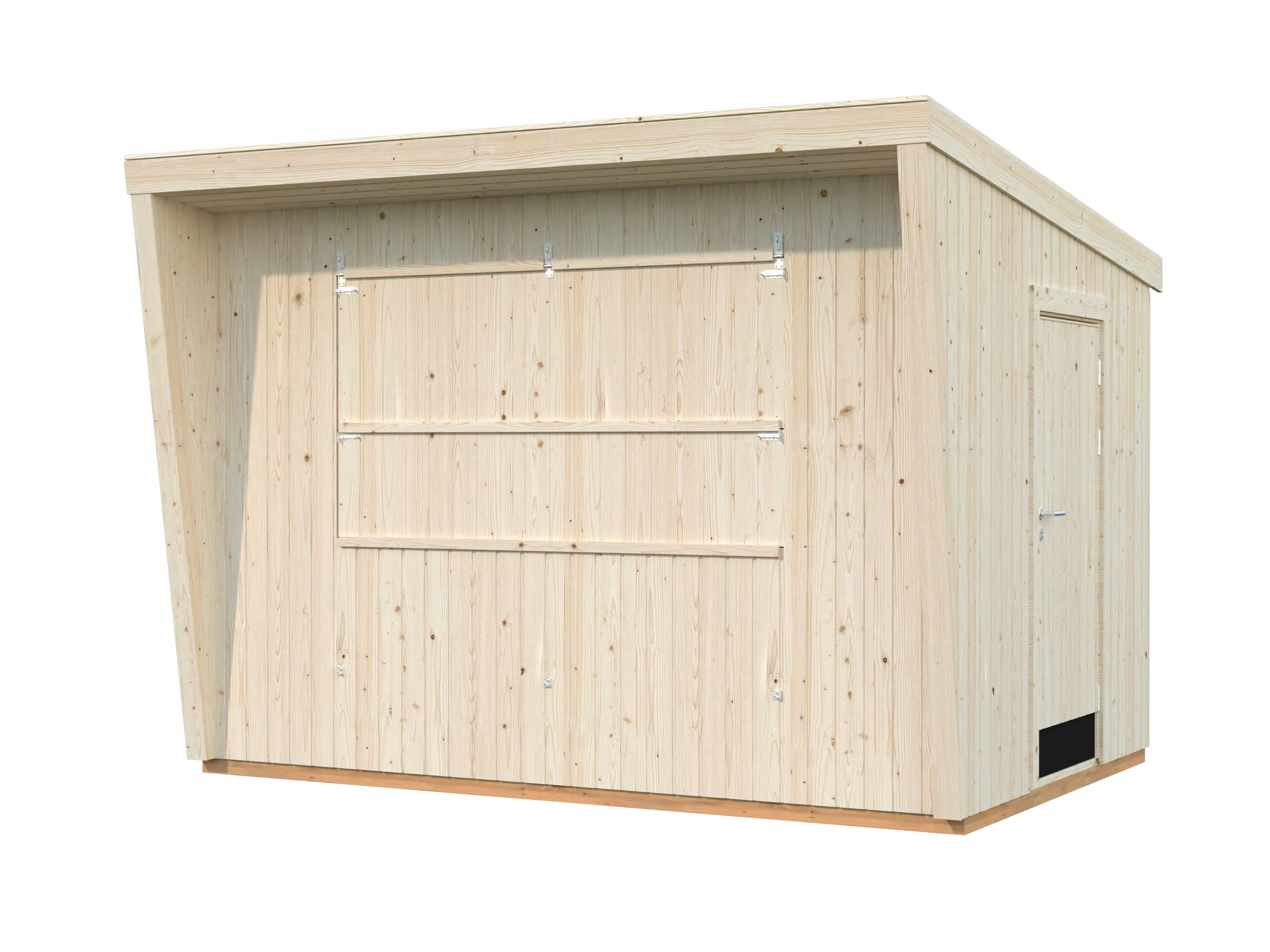 Palmako Kiosk Kira 355 x 233 cm naturbelassen