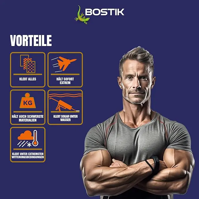 Bostik Montagekleber Mamut Glue 450 g weiß Bostik Montagekleber Mamut Glue 450 g weiß