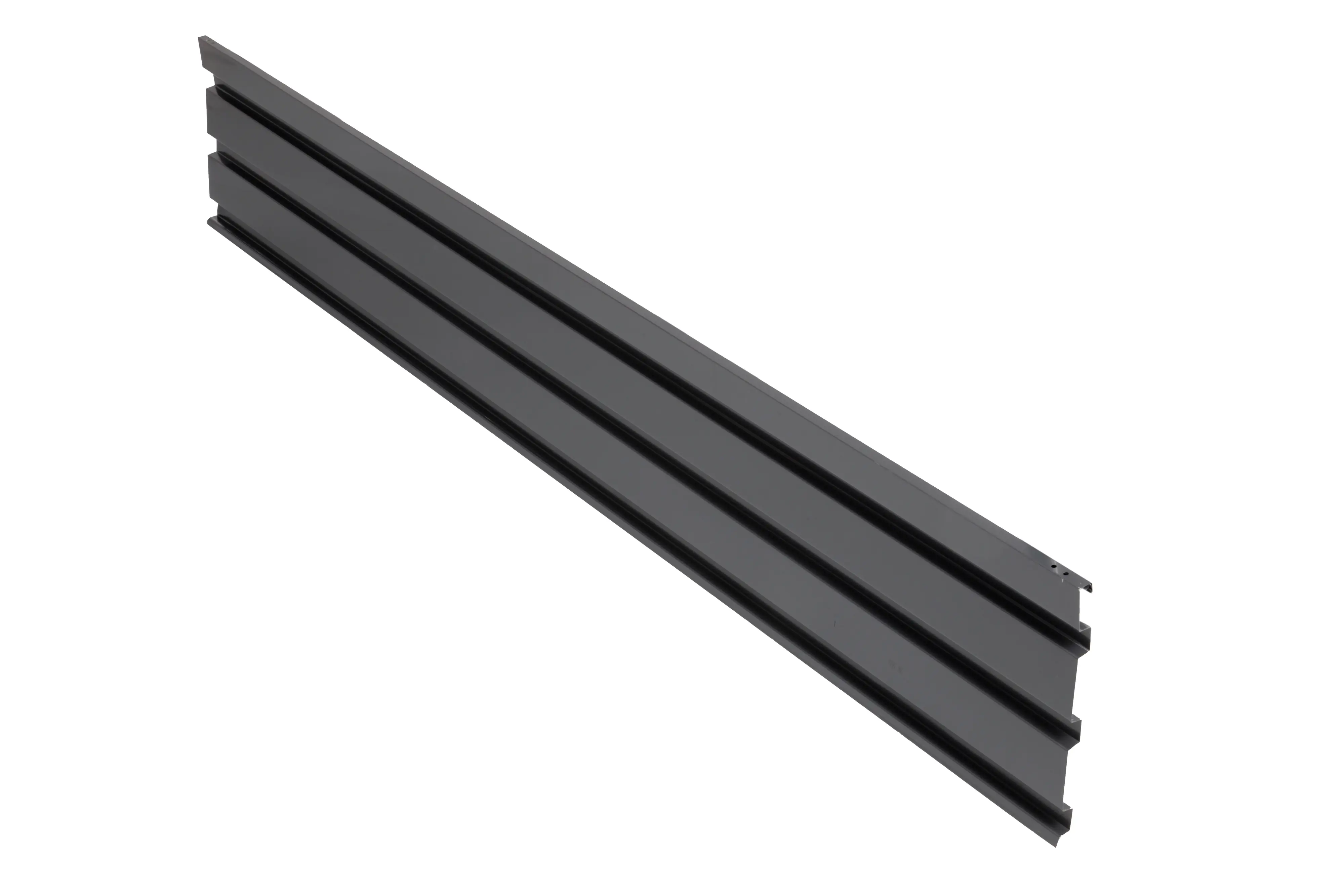 Floraworld Abschlusselement Steckzaun 179,7 x 27,6 cm anthrazit 2er Set