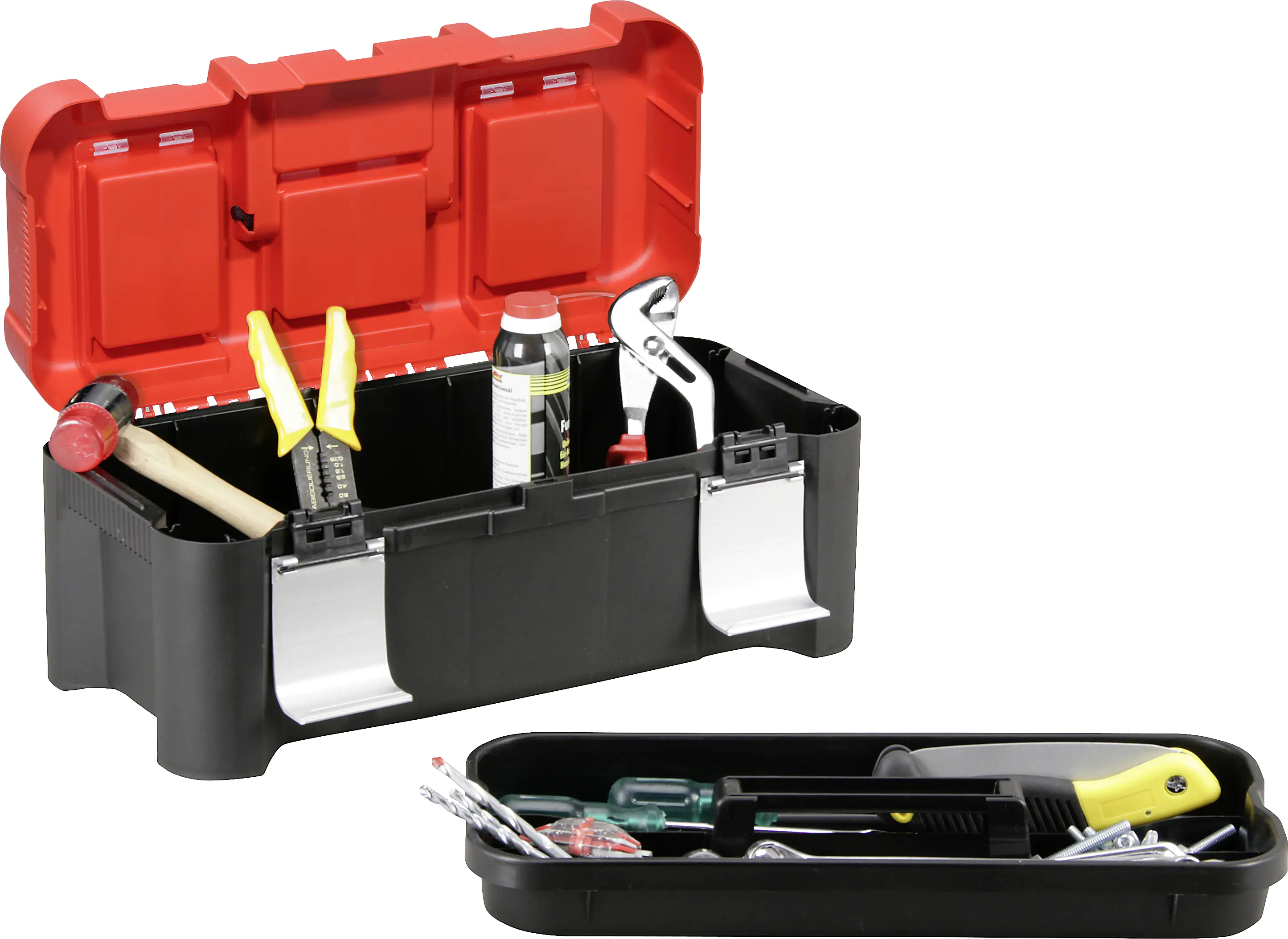 4005187570175_1554319 Allit Profi-Werkzeugkoffer PP McPlus Alu 17.8 ohne Inhalt