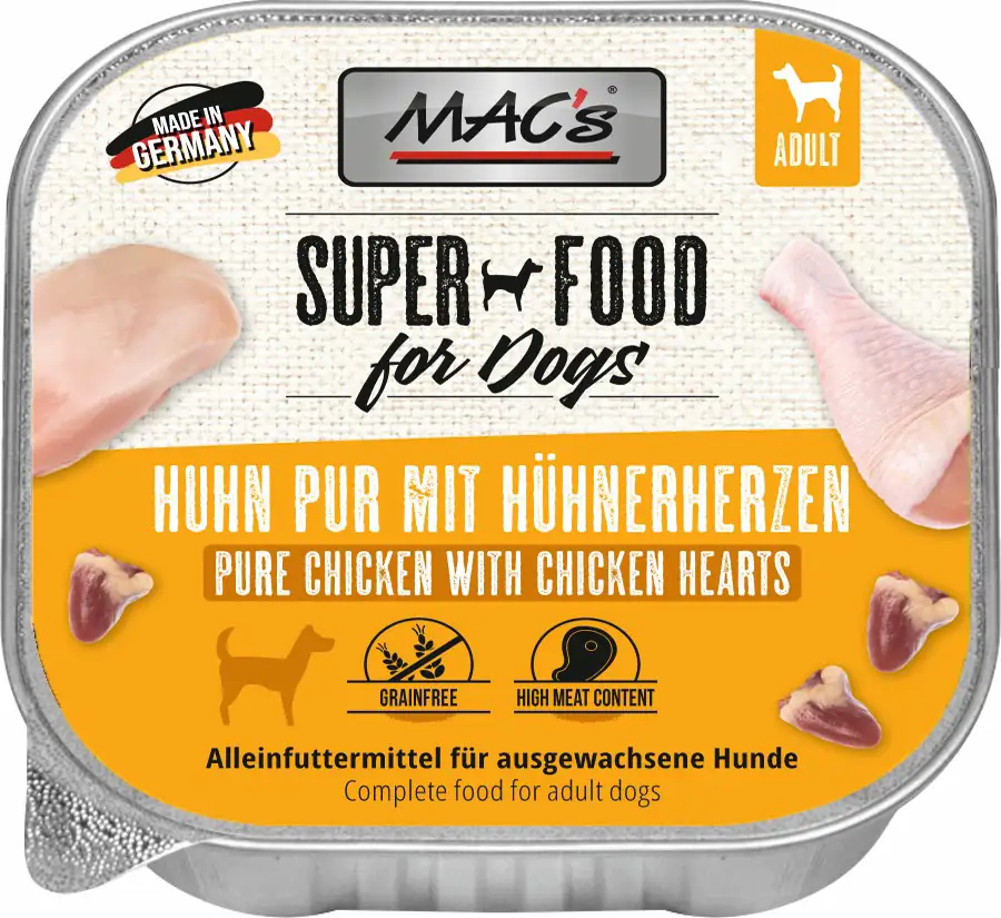 Macs Dog Huhn pur 150 g