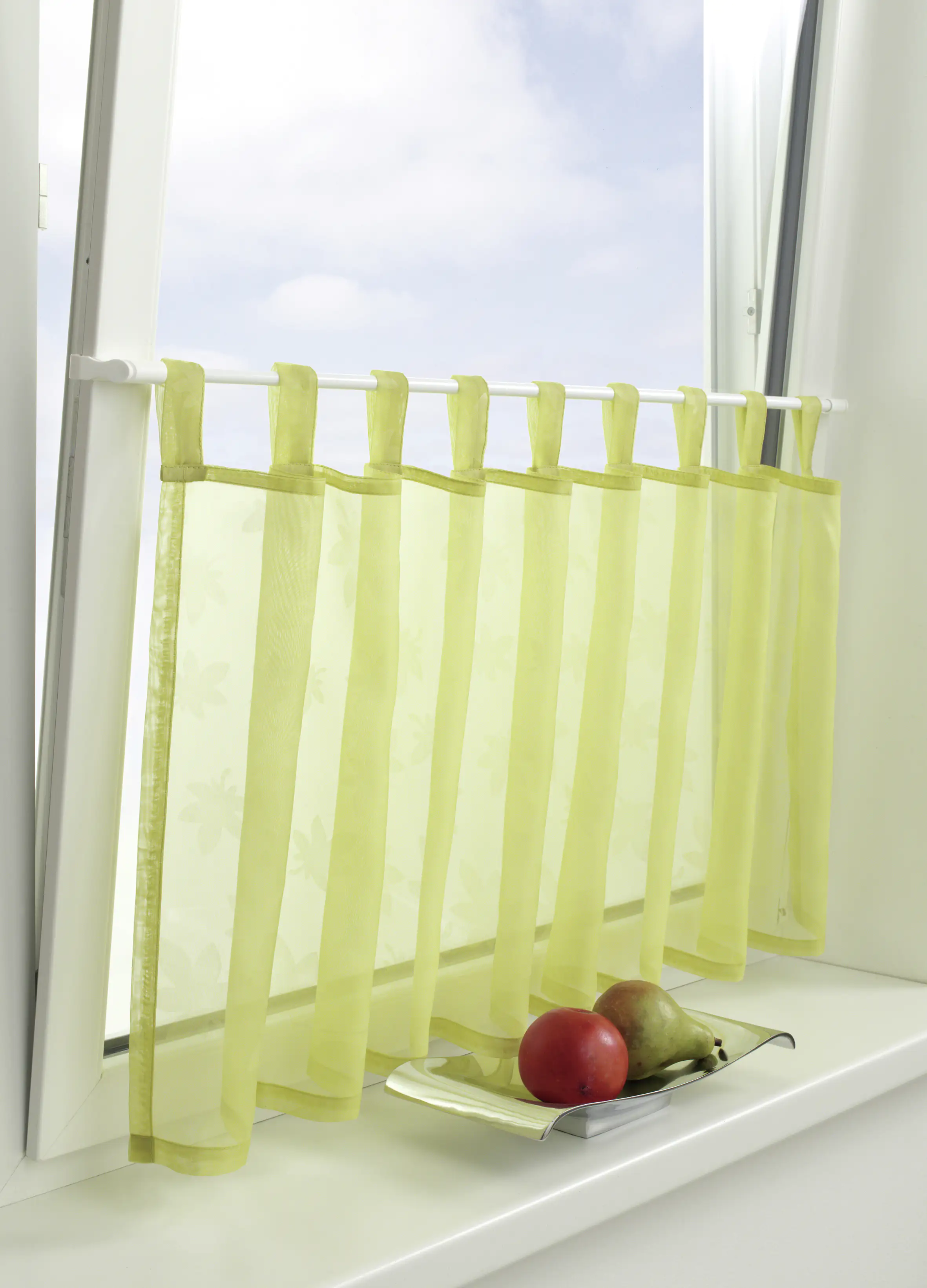 4003018262350_1391870 Gardinia Klemm-Vitragenstange weiß, 75 - 125 cm