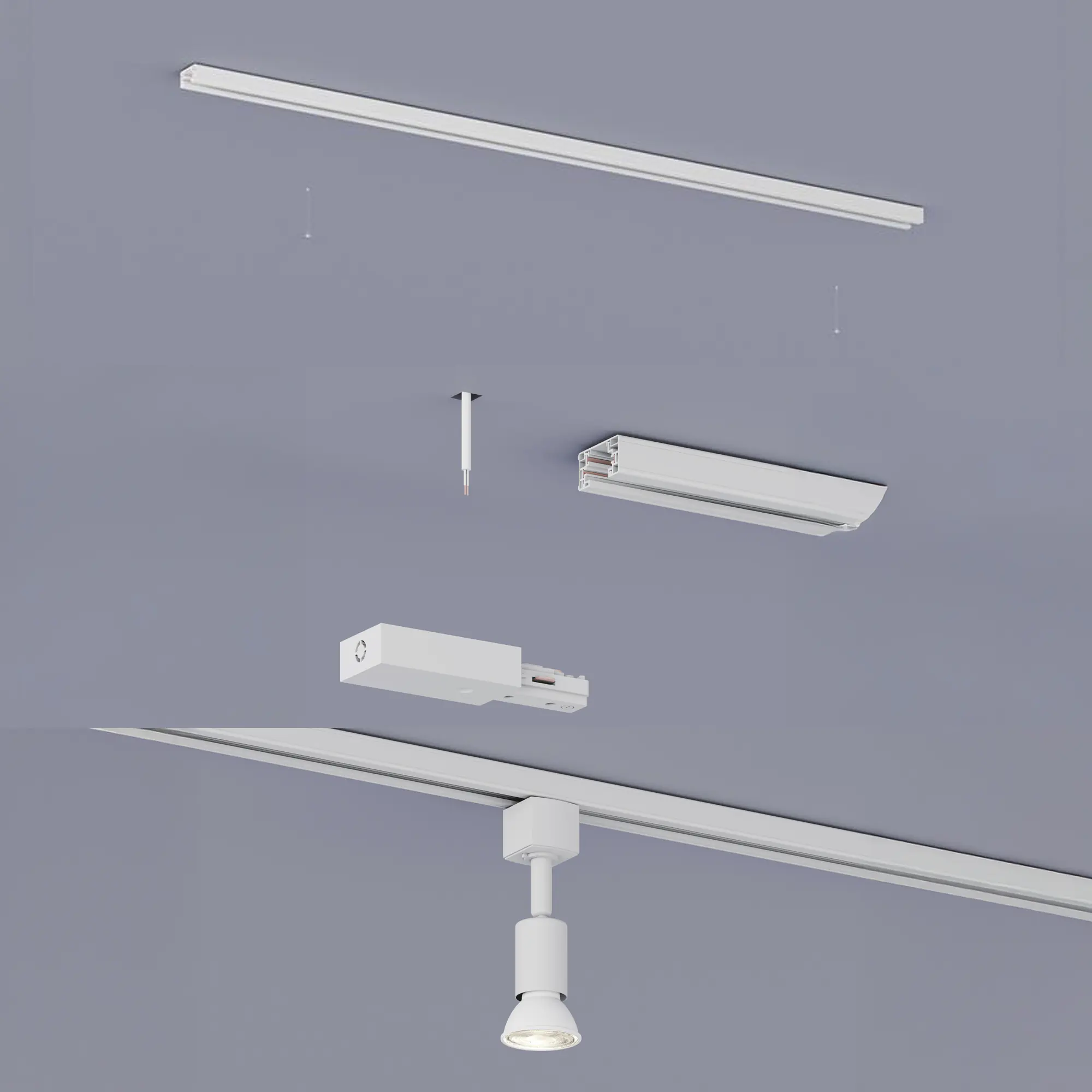 Philips EasyLink Stromverbinder für Schienenleuchte L weiß Philips EasyLink Stromverbinder für Schienenleuchte L weiß