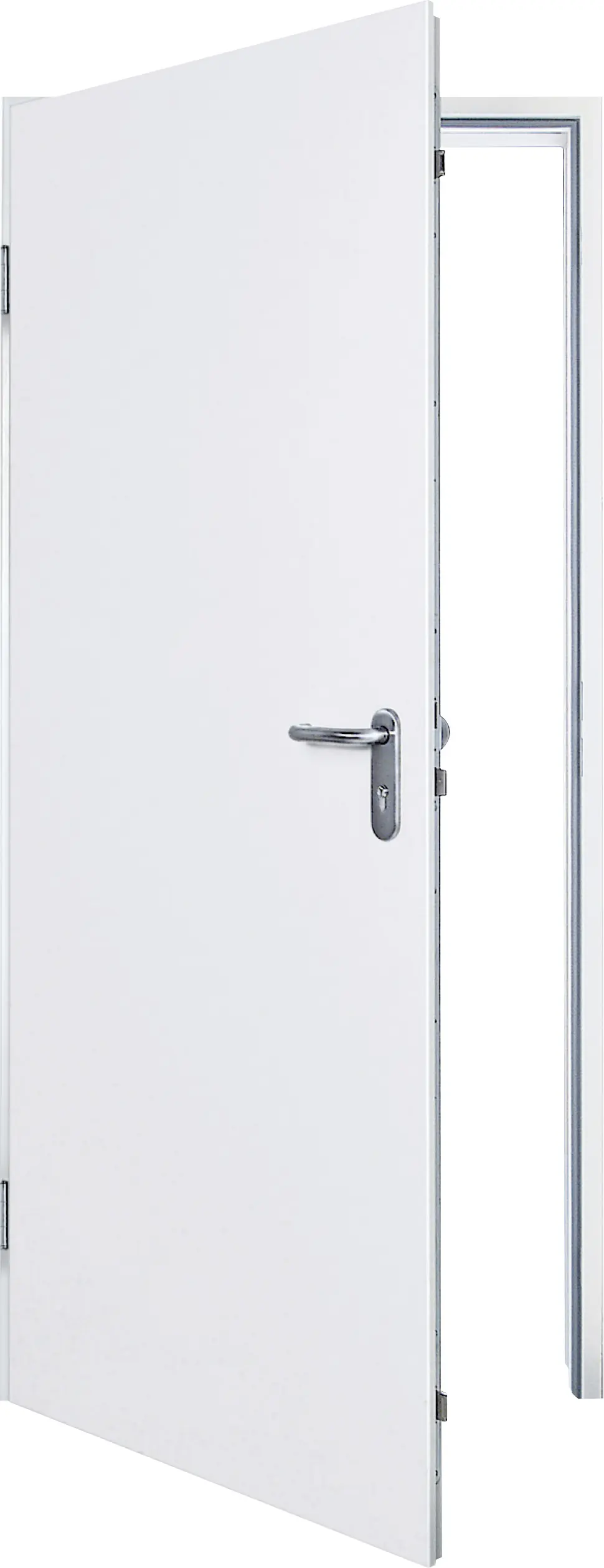 Hörmann Sicherheitstür KSI 40 RC2 verkehrsweiß 87,5 x 200 cm DIN links 