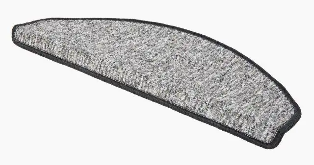 Stufenmatte Leo anthrazit, 28 x 65 cm