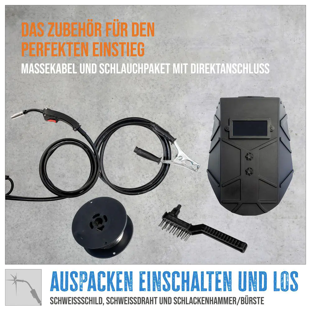 Güde Schweißgerät Fülldraht SG 121 A-SYN 52 W Güde Schweißgerät Fülldraht SG 121 A-SYN 52 W