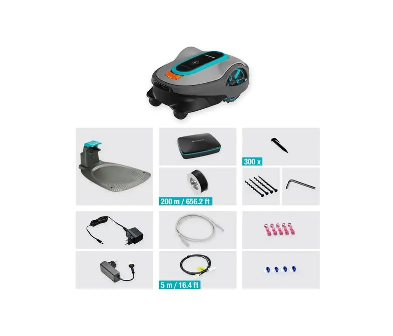 Gardena Mähroboter smart Sileno life 1000 m² Set 18 V, 2 Ah Gardena Mähroboter smart Sileno life 1000 m² Set 18 V, 2 Ah