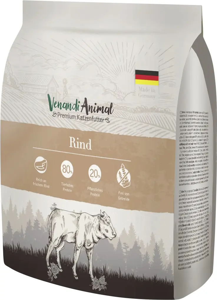 Venandi Cat Katzentrockenfutter Adult 300 g Rind