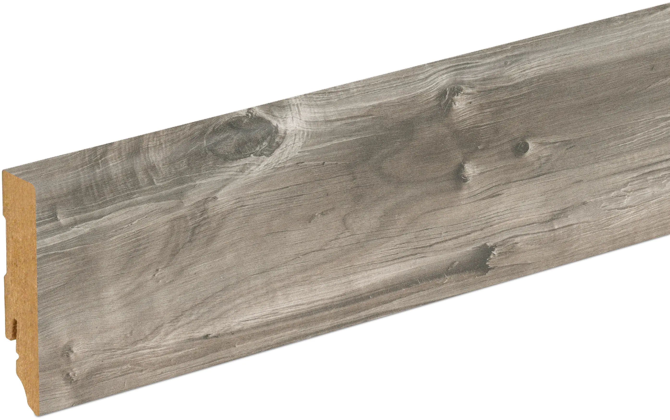 Neuhofer Fußleiste 240 cm 70 x 19 mm Spaltholz grau Neuhofer Fußleiste 240 cm 70 x 19 mm Spaltholz grau