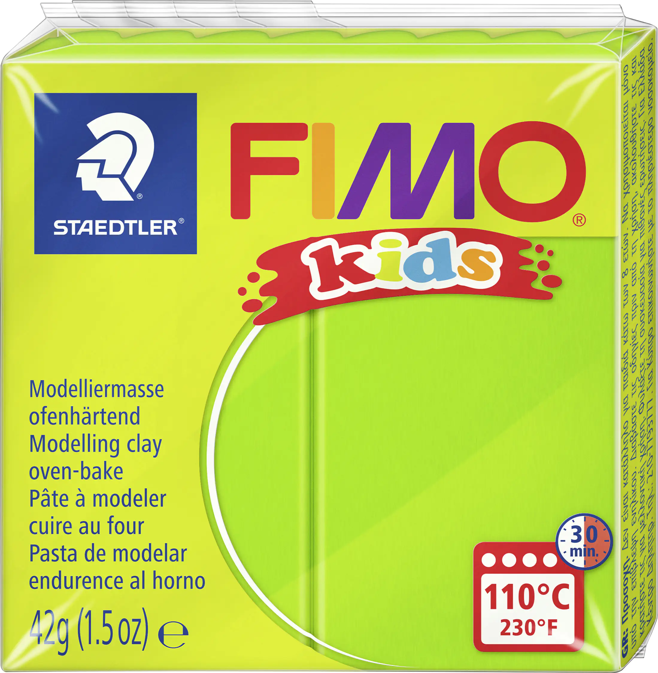 Fimo Kids Modelliermasse hellgrün 42 g