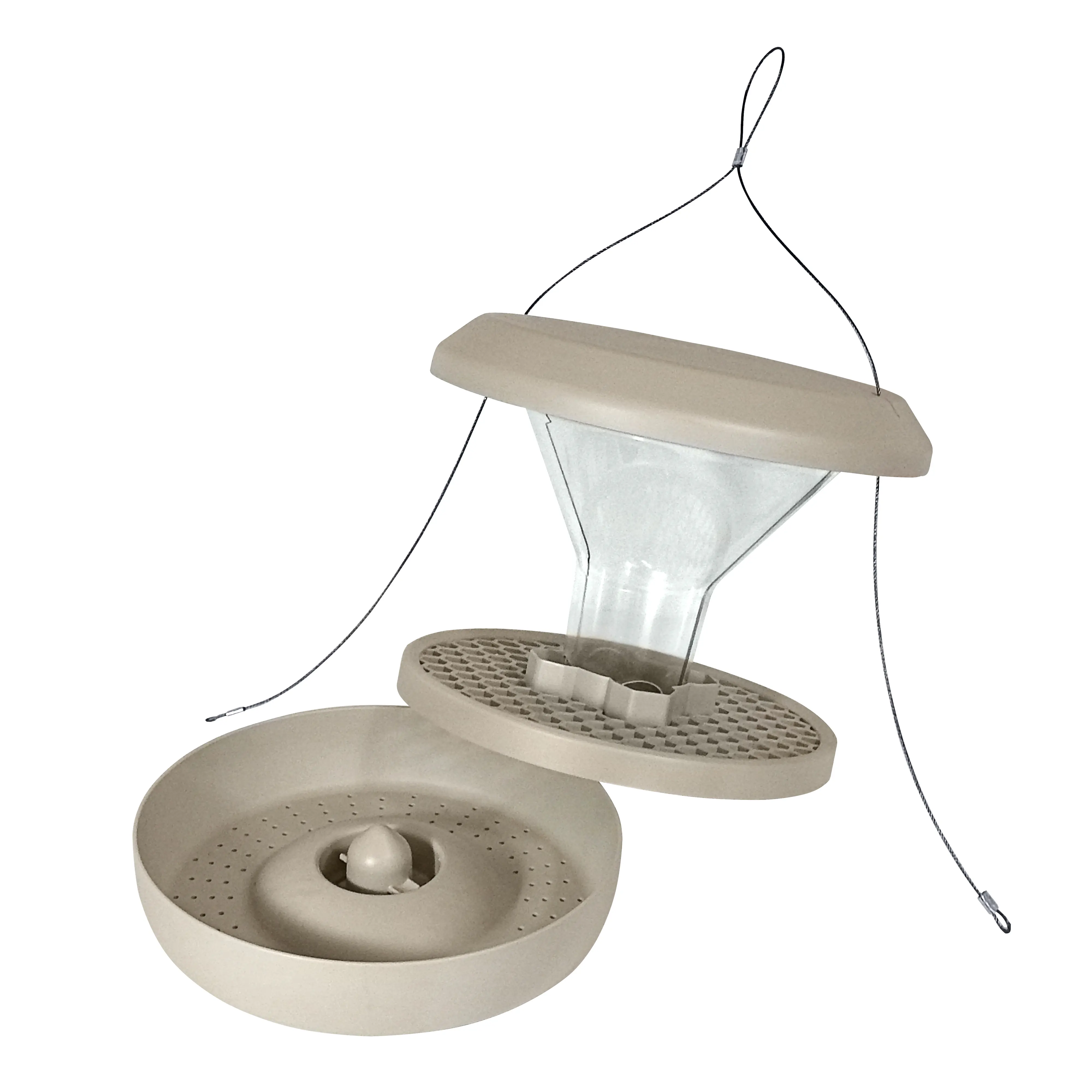 Swissinno Vogelfutterhaus Davos hellgrau Swissinno Vogelfutterhaus Davos hellgrau