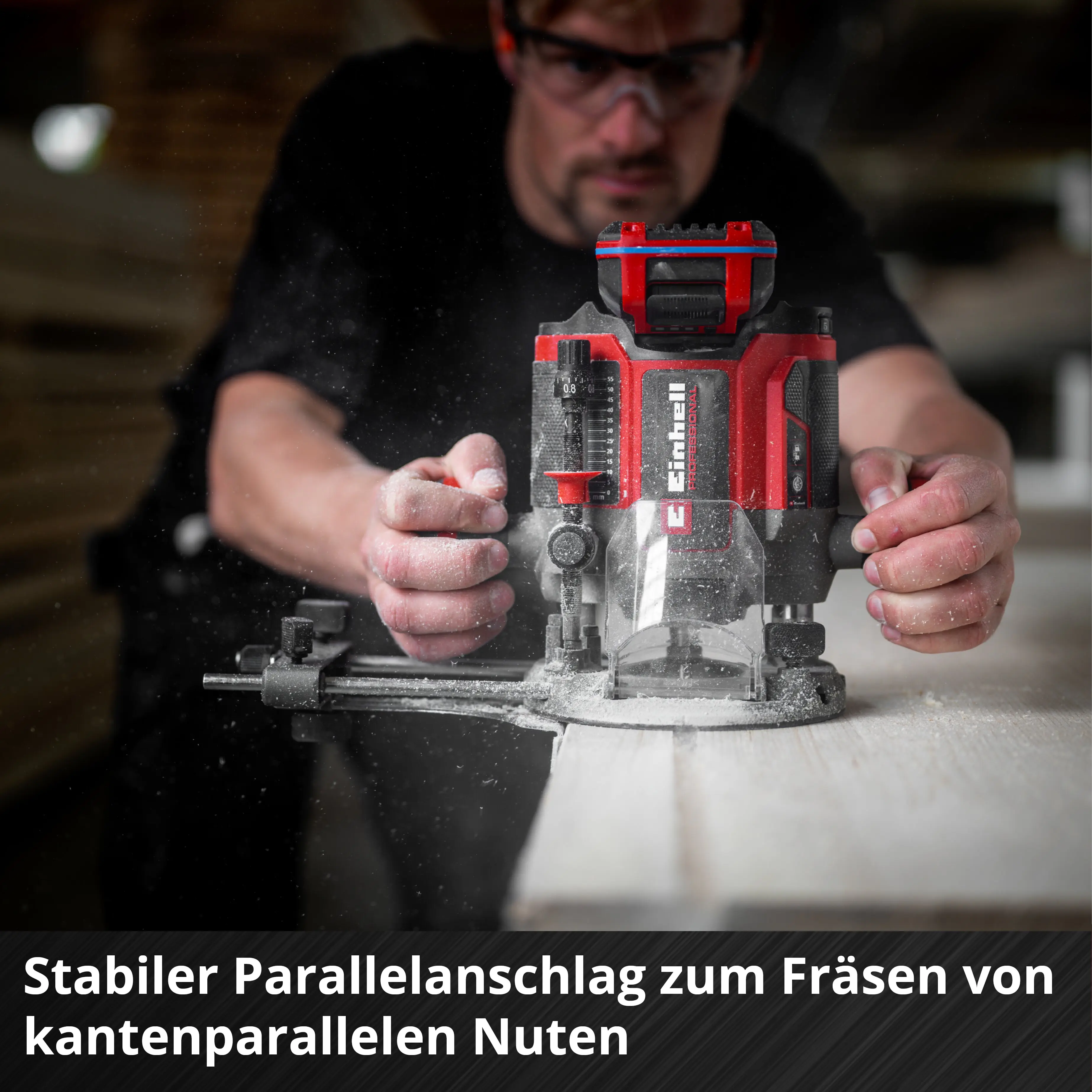 Einhell Professional Akku-Oberfräse TP-RO 18/55 Li BL Solo