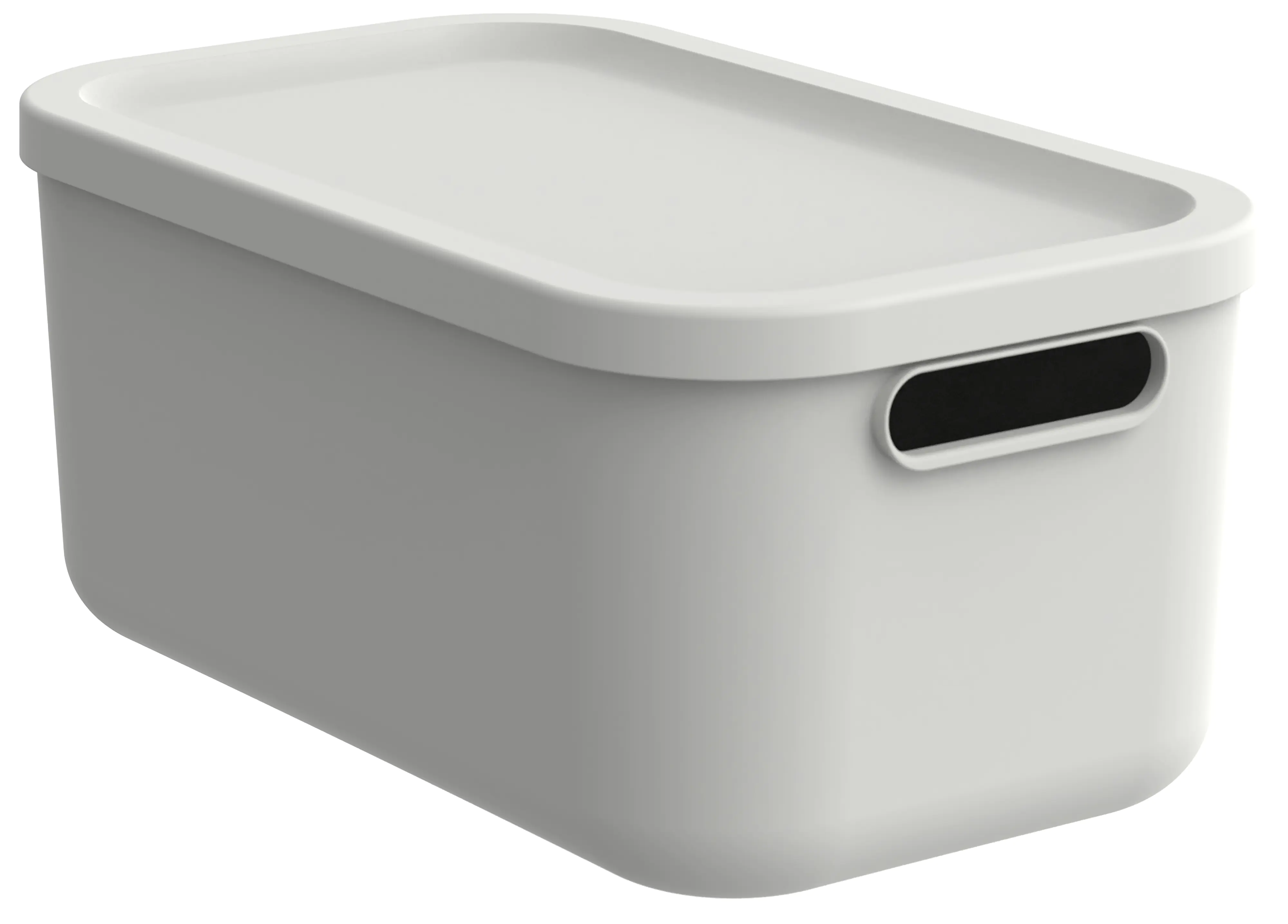 Rotho Aufbewahrungsbox 12 L Albula weiß inkl. Deckel  Rotho Aufbewahrungsbox 12 L Albula weiß inkl. Deckel