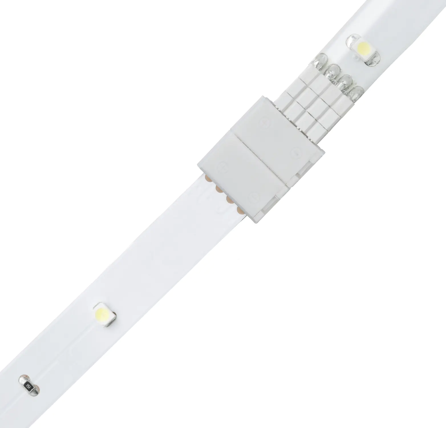 Paulmann YourLED ECO Clip-to-YourLED Connector 2er Pack weiß Kunststoff