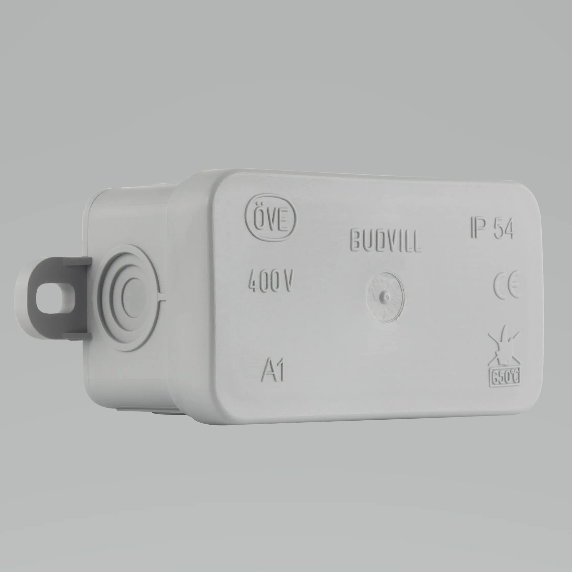 REV Abzweigkasten Aufputz 7,5 x 4,5 cm grau