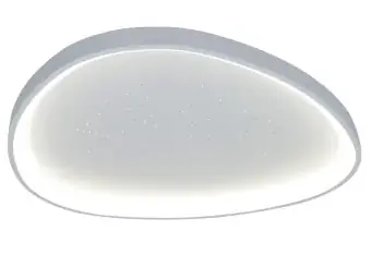 Light & More LED Deckenleuchte Oval 18W weiß