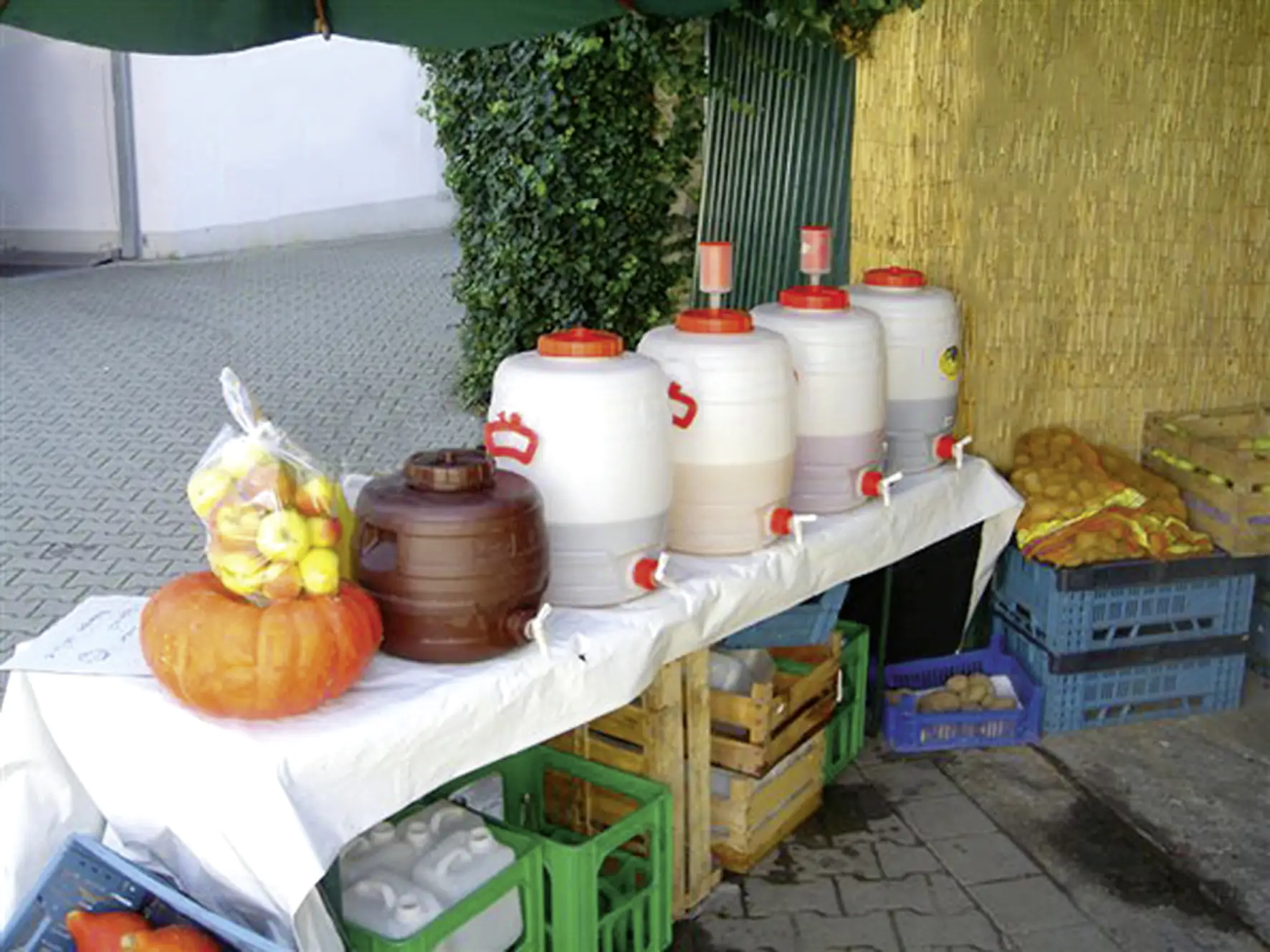 Graf Getränkefass 120 L rund lebensmittelecht Graf Getränkefass 120 L rund lebensmittelecht