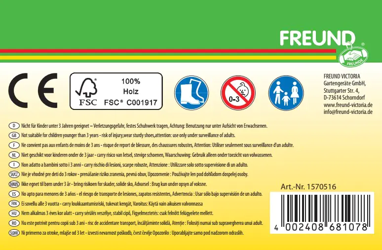 Freund Victoria Kinderbesen 20 x 70 cm