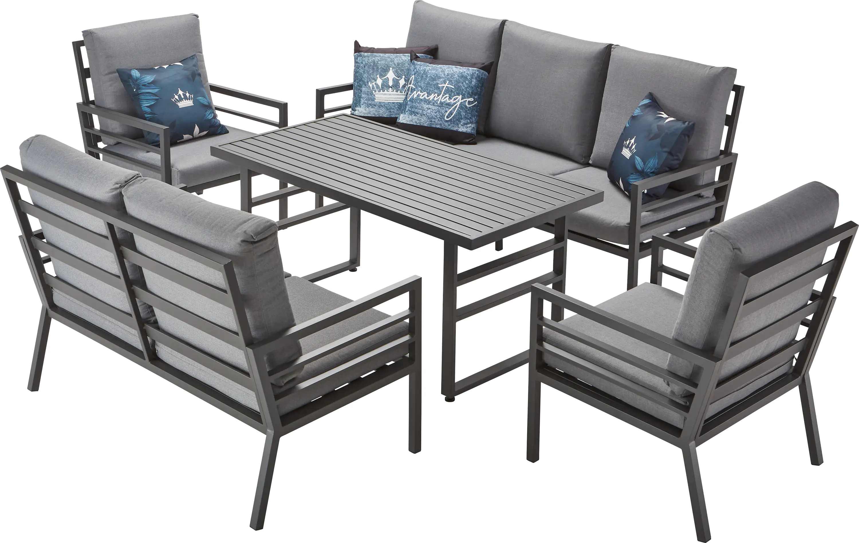 4333692867894_09 Primaster Dining Lounge Möbelset Terracina XXL Lounge