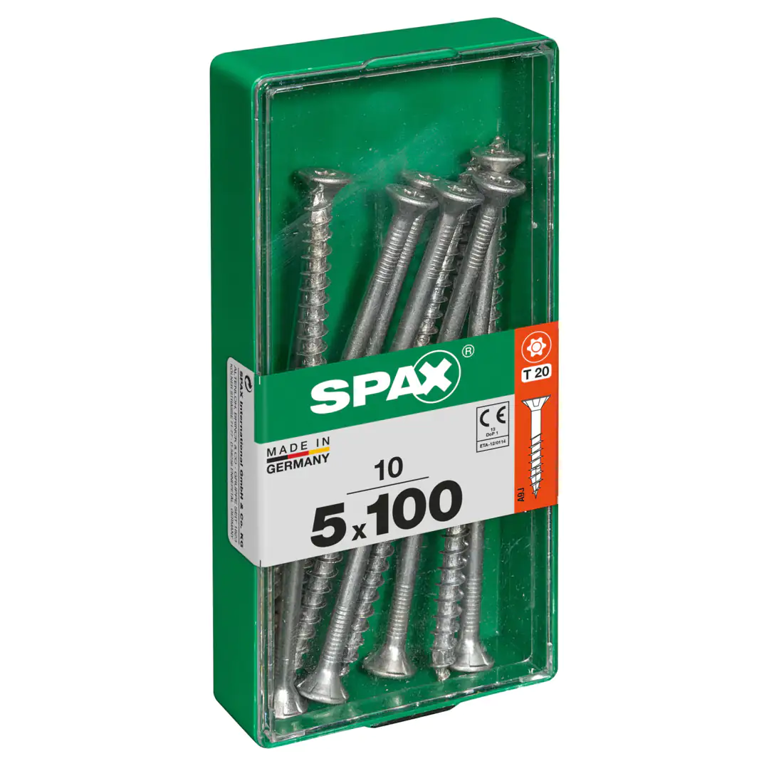 Spax Universalschrauben 5.0 x 100 mm TX 20 - 10 Stk.