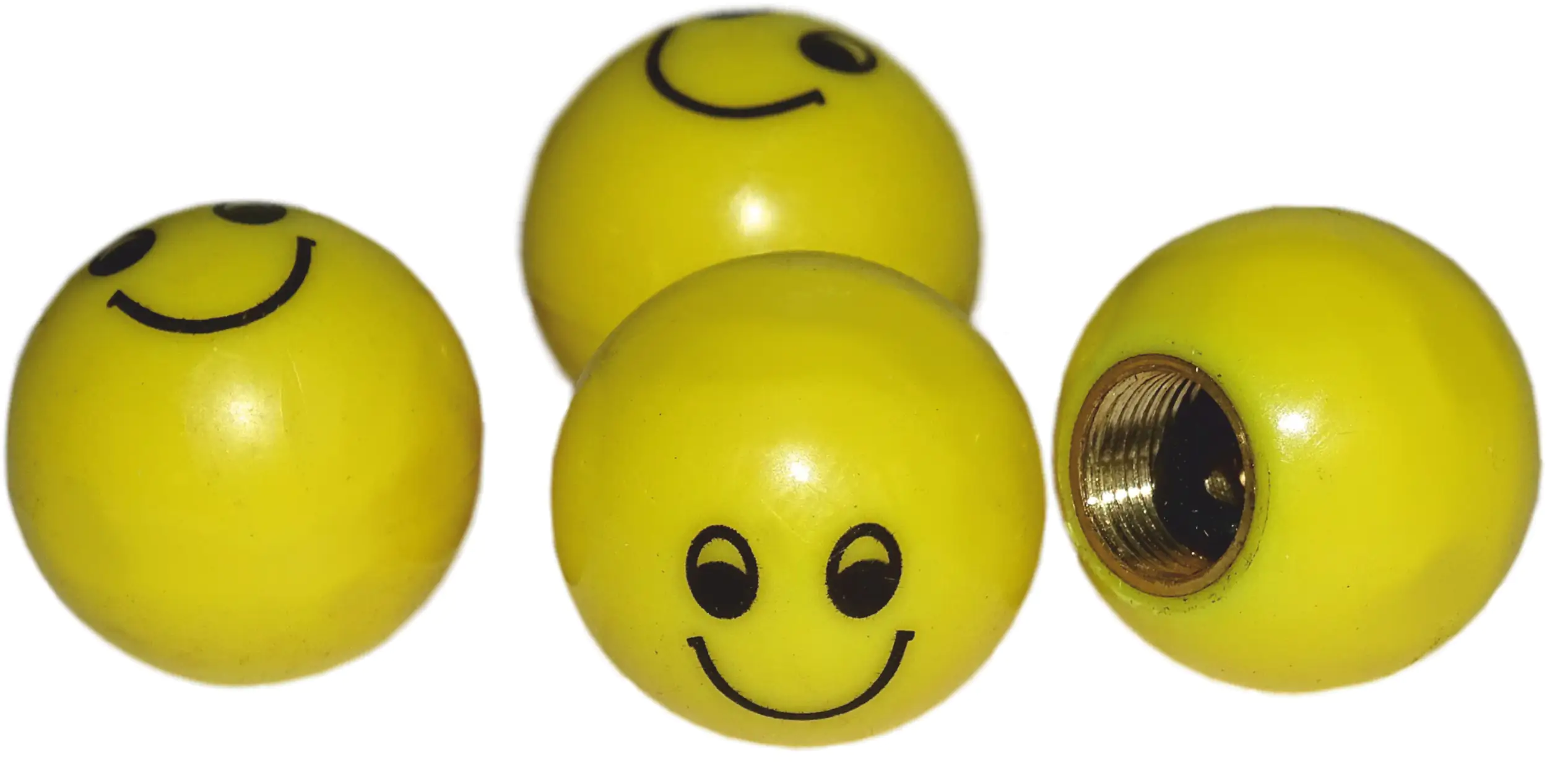 Hermann Schütz Ventilkappen Vent-Cap Smily 4er-Set