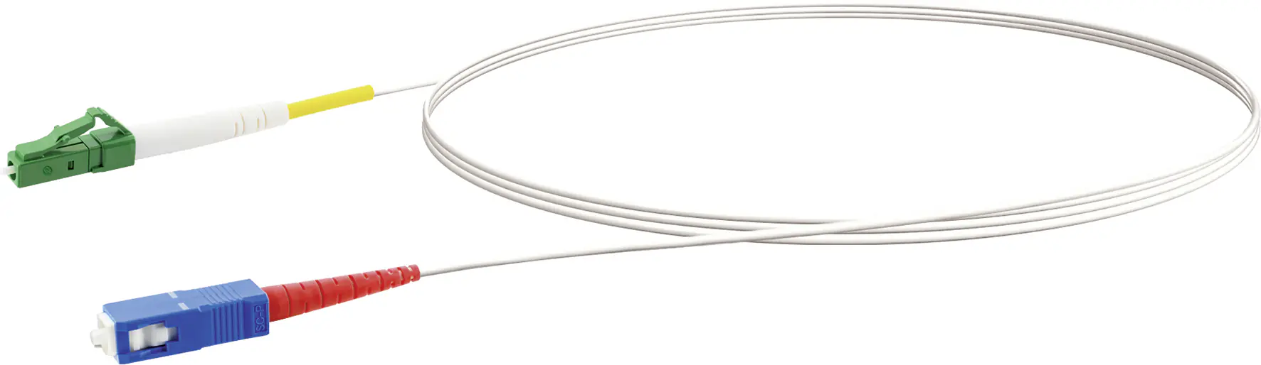 Schwaiger Glasfaser-Netzwerkkabel LC/APC-SC/UPC 3 m