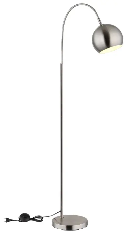 Globo Stehleuchte Benno 150 cm verchromt