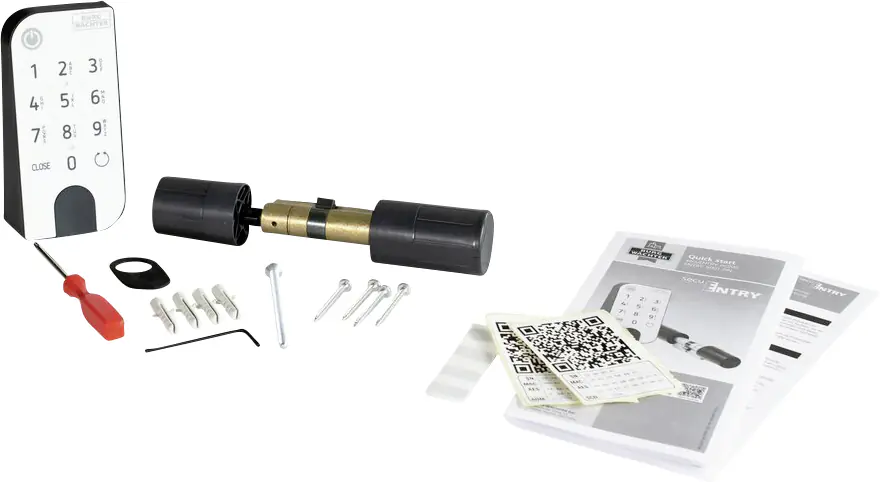 Burg Wächter elektronisches Türschloss TSE Entry Home 5001 mit Pincode