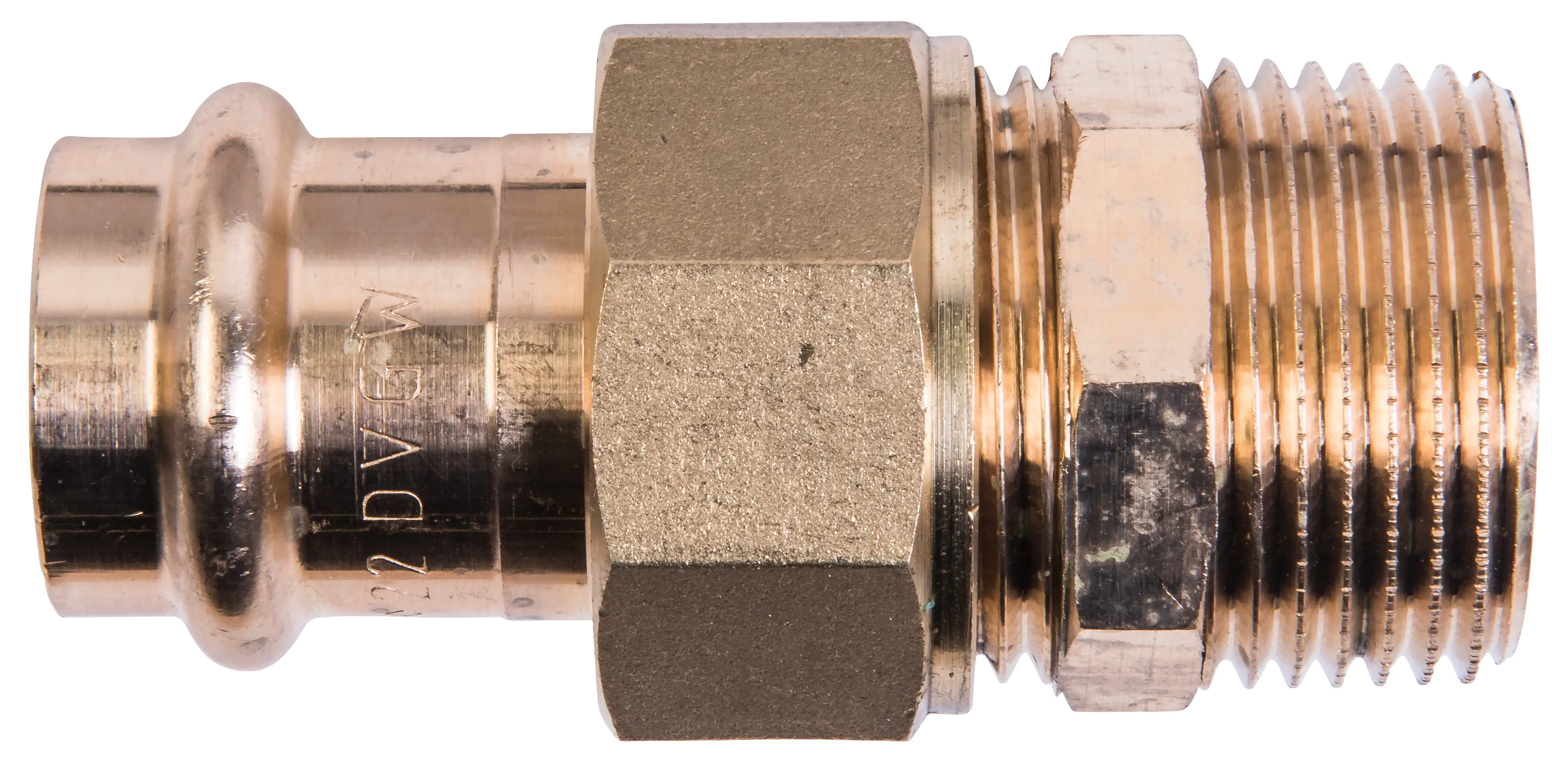 Cornat Press-Verschraubung ø 22 mm 1" AG Rotguss